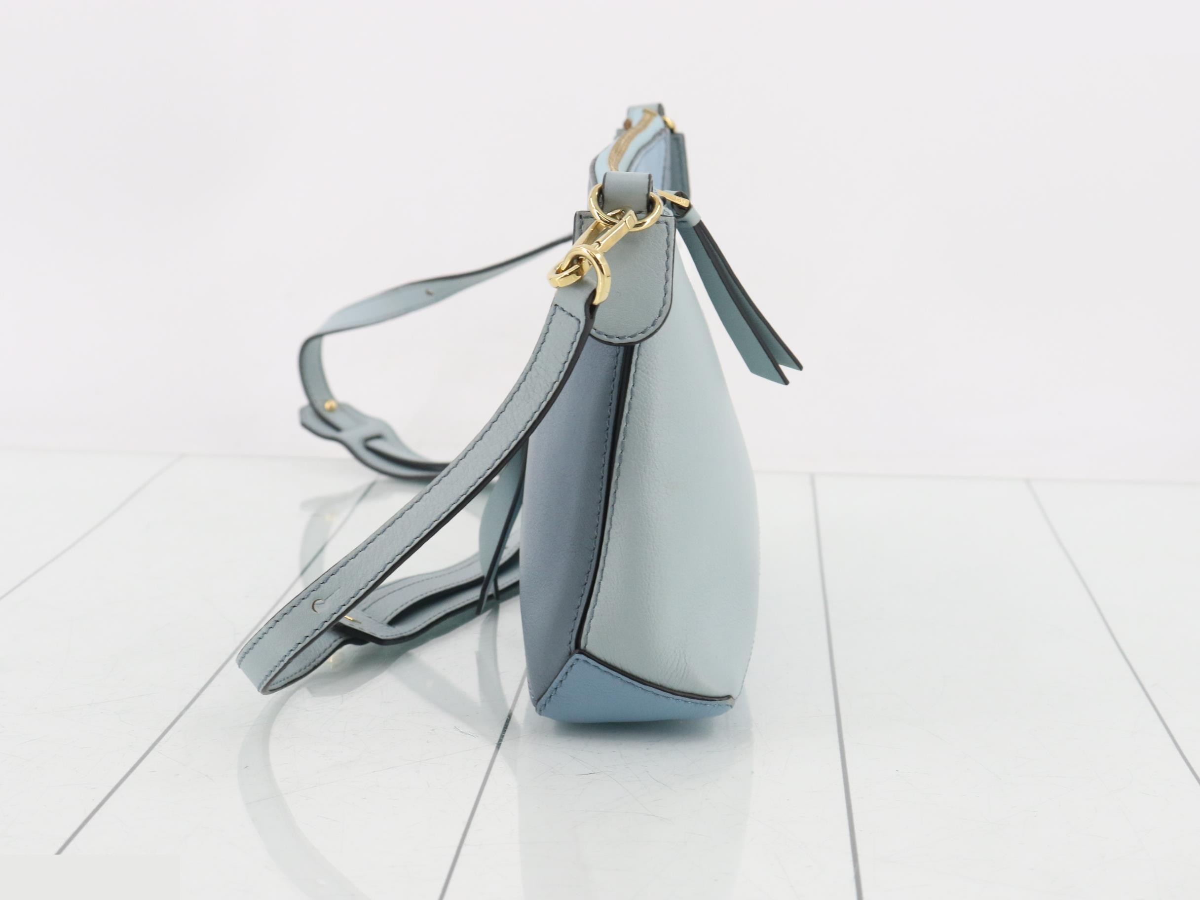 Puzzle Bag, Calfskin, Blue — view 4