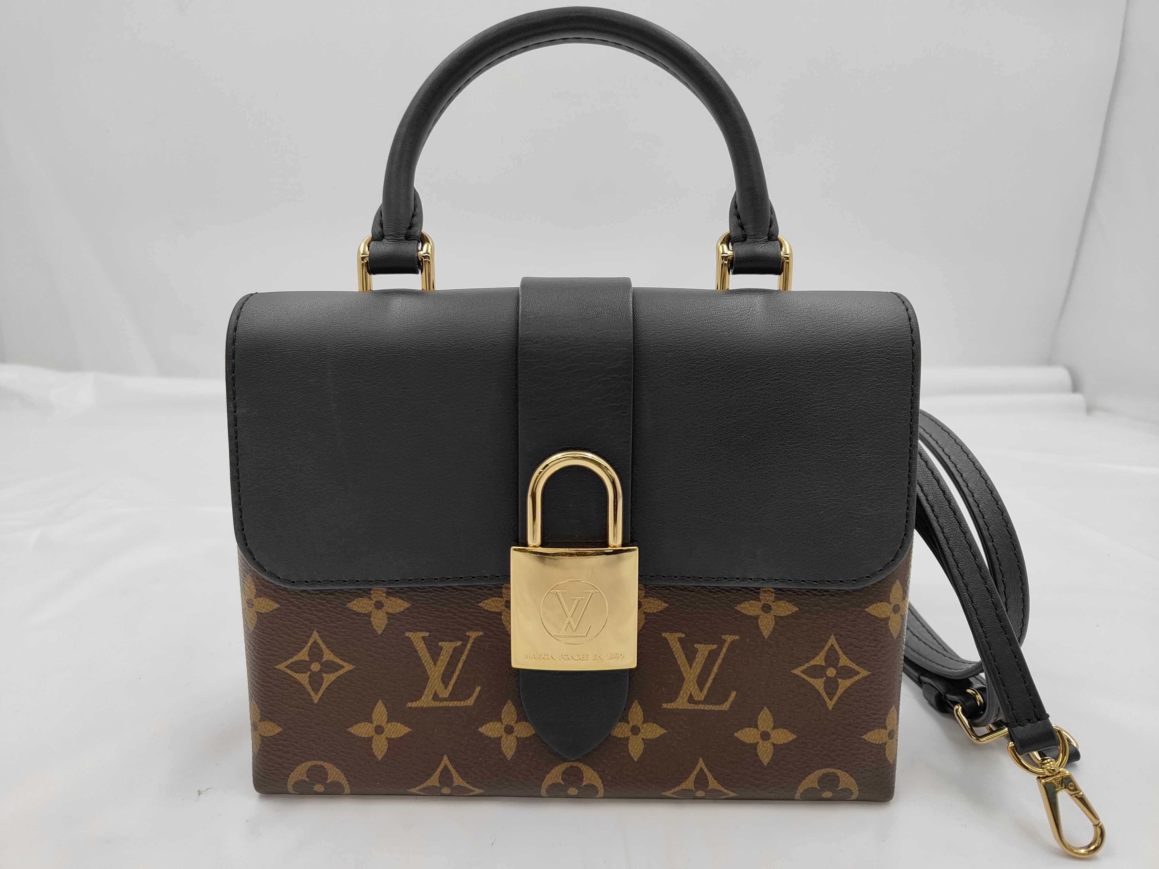 M44141 Rocky BB Monogram Noir RFID Verified Shoulder Bag