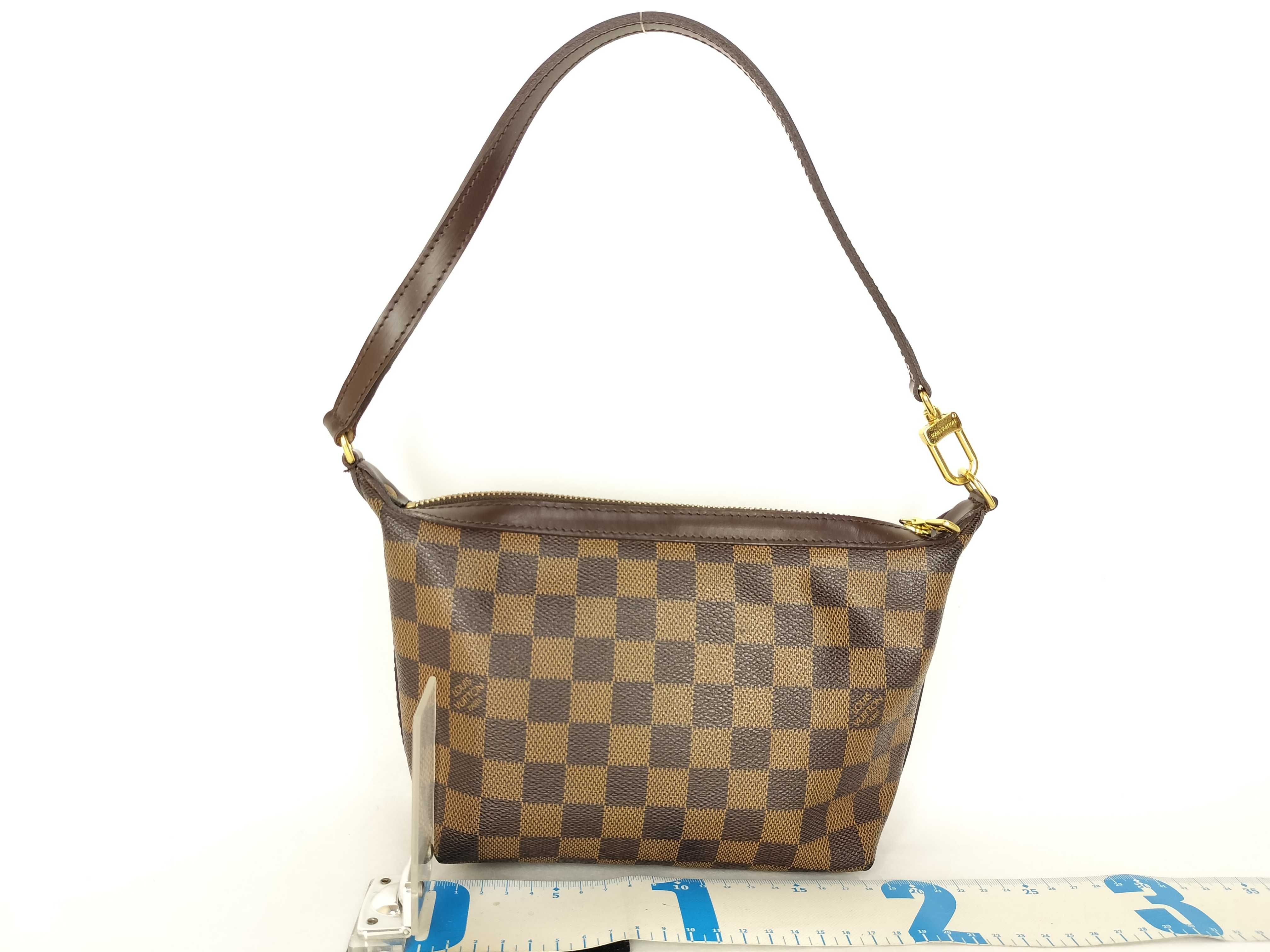 Damier Irovo PM N51996 Brown DU0065 Shoulder Bag — view 2