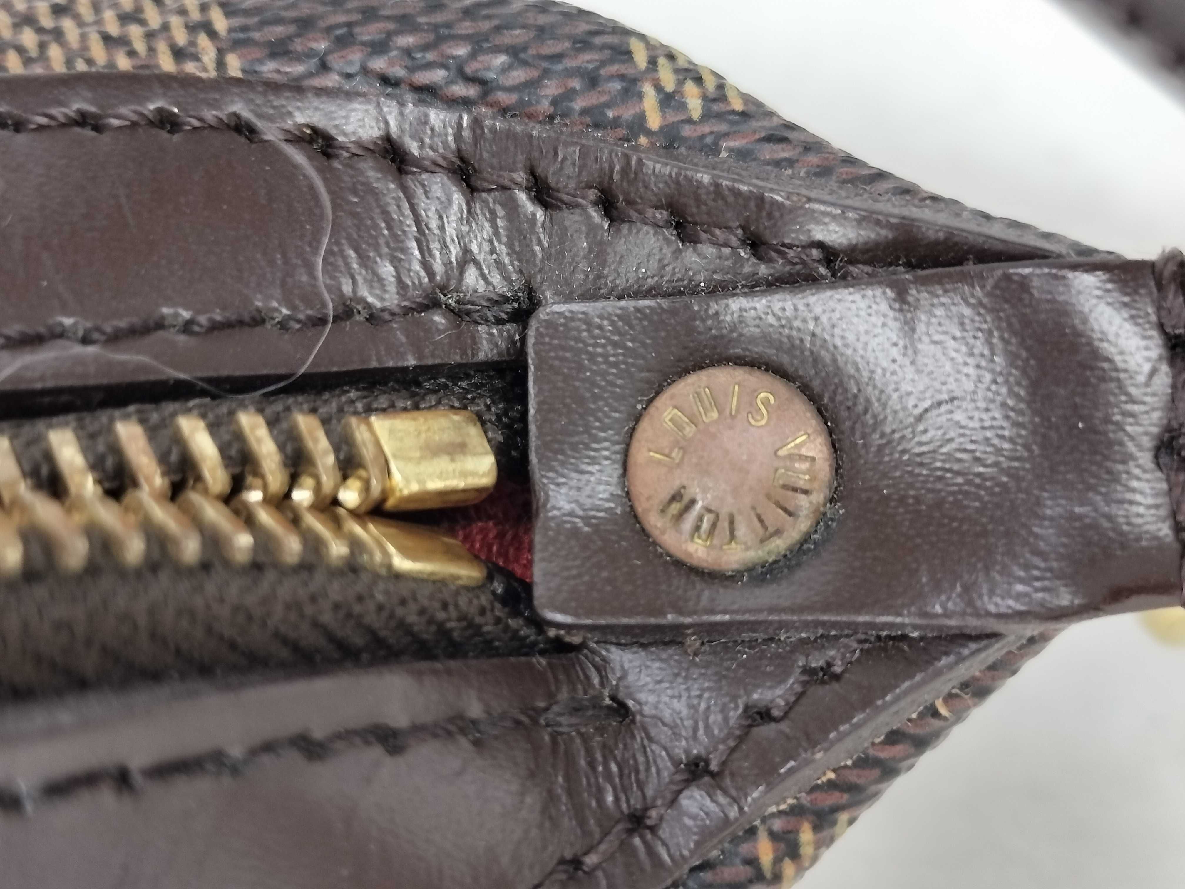 Damier Irovo PM N51996 Brown DU0065 Shoulder Bag — view 14