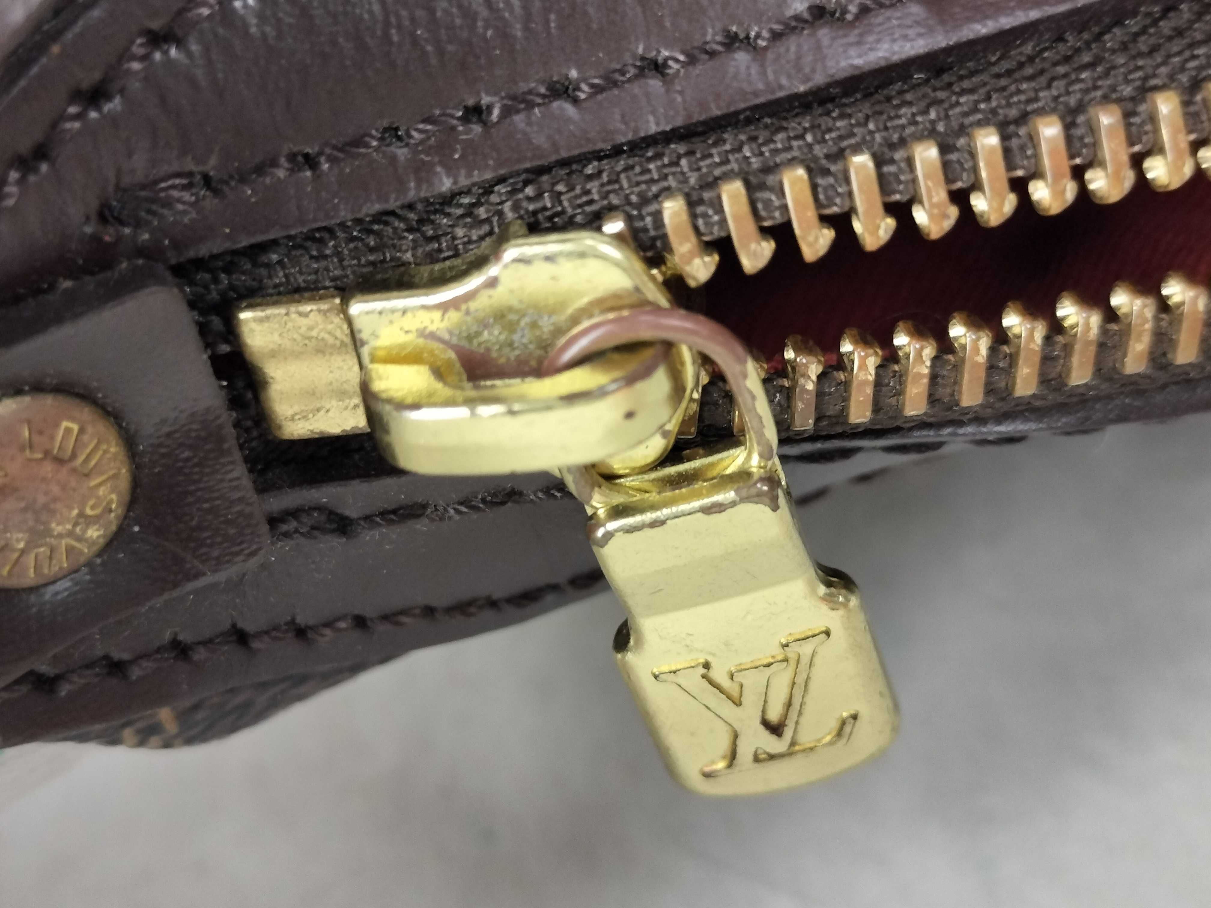 Damier Irovo PM N51996 Brown DU0065 Shoulder Bag — view 15