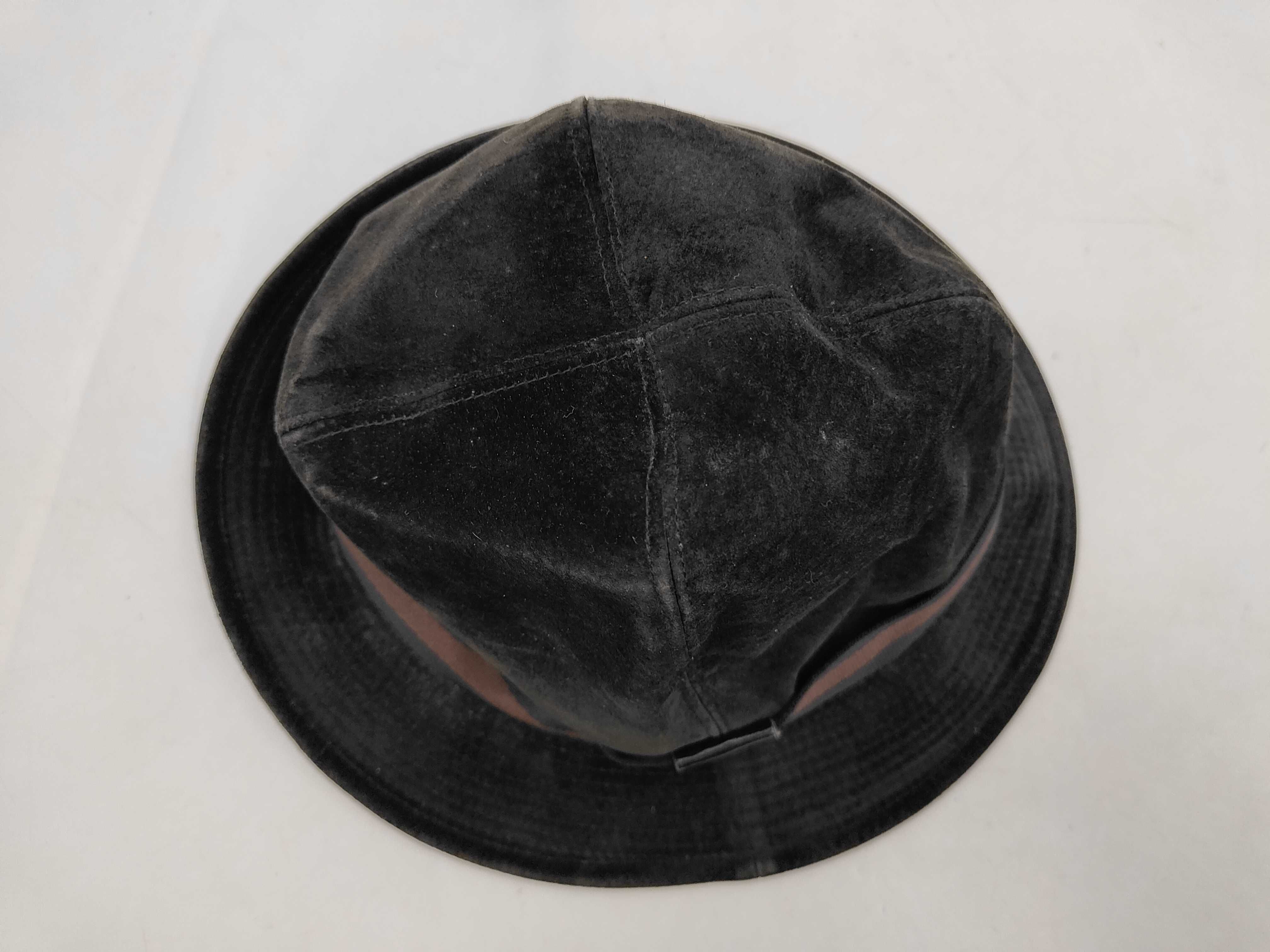 fedora hat, suede, black, item number 116699, other accessories. — view 5