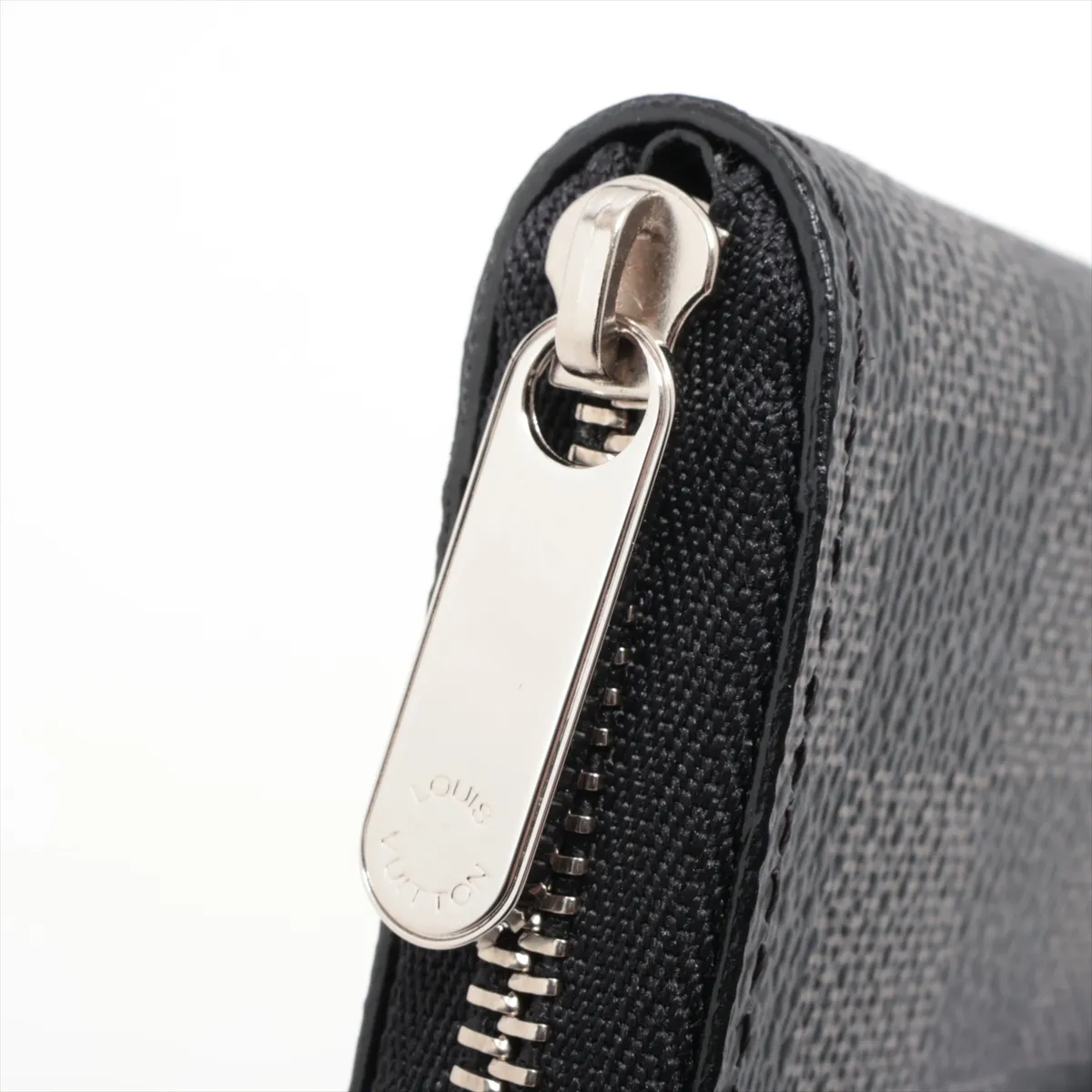 Damier Graphite Zippy Coin Purse N63076 MI4160 Black Coin Purse — view 10