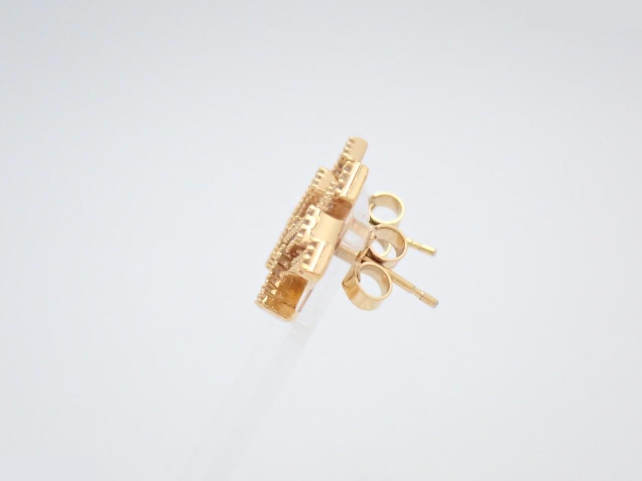 Iconic gold earrings — view 3