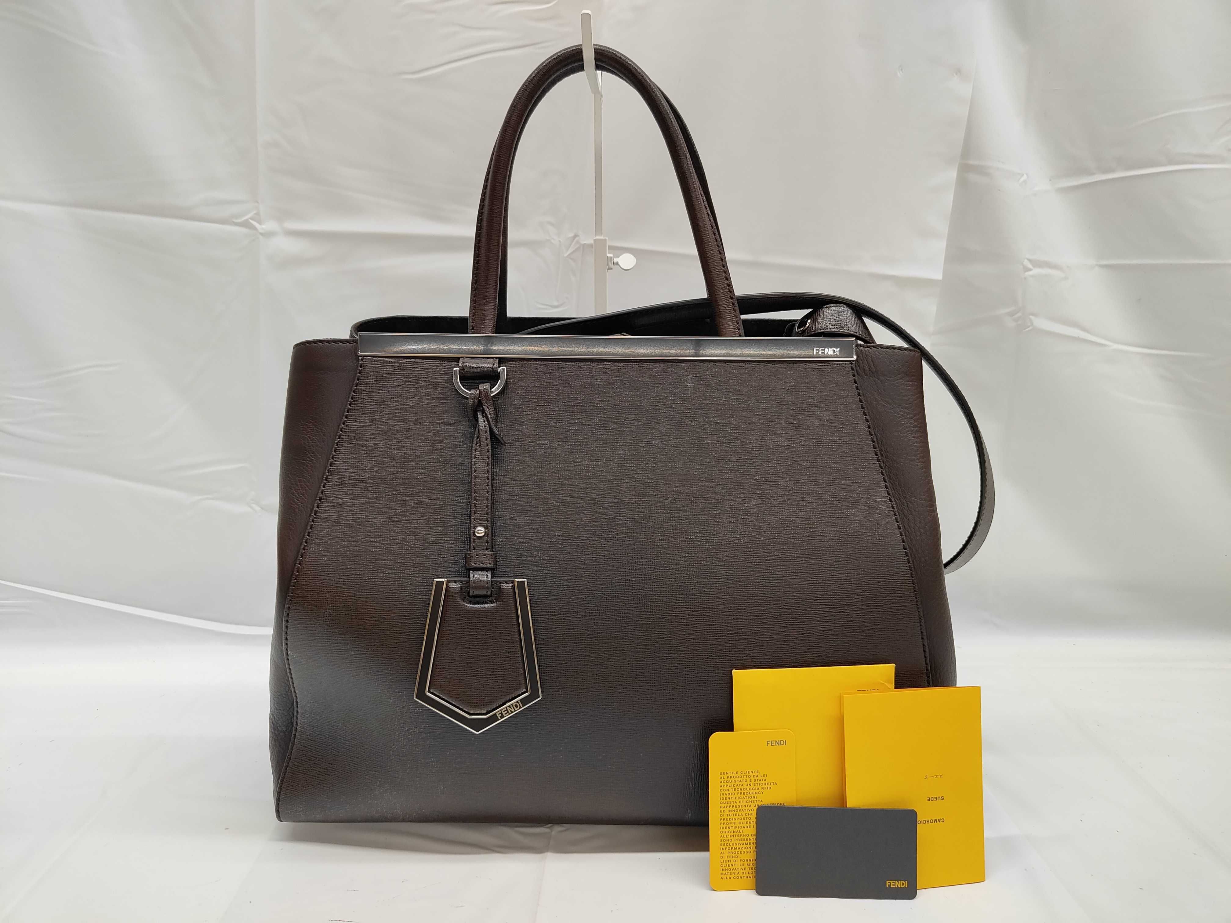 2Jours Tote Bag Brown Handbag