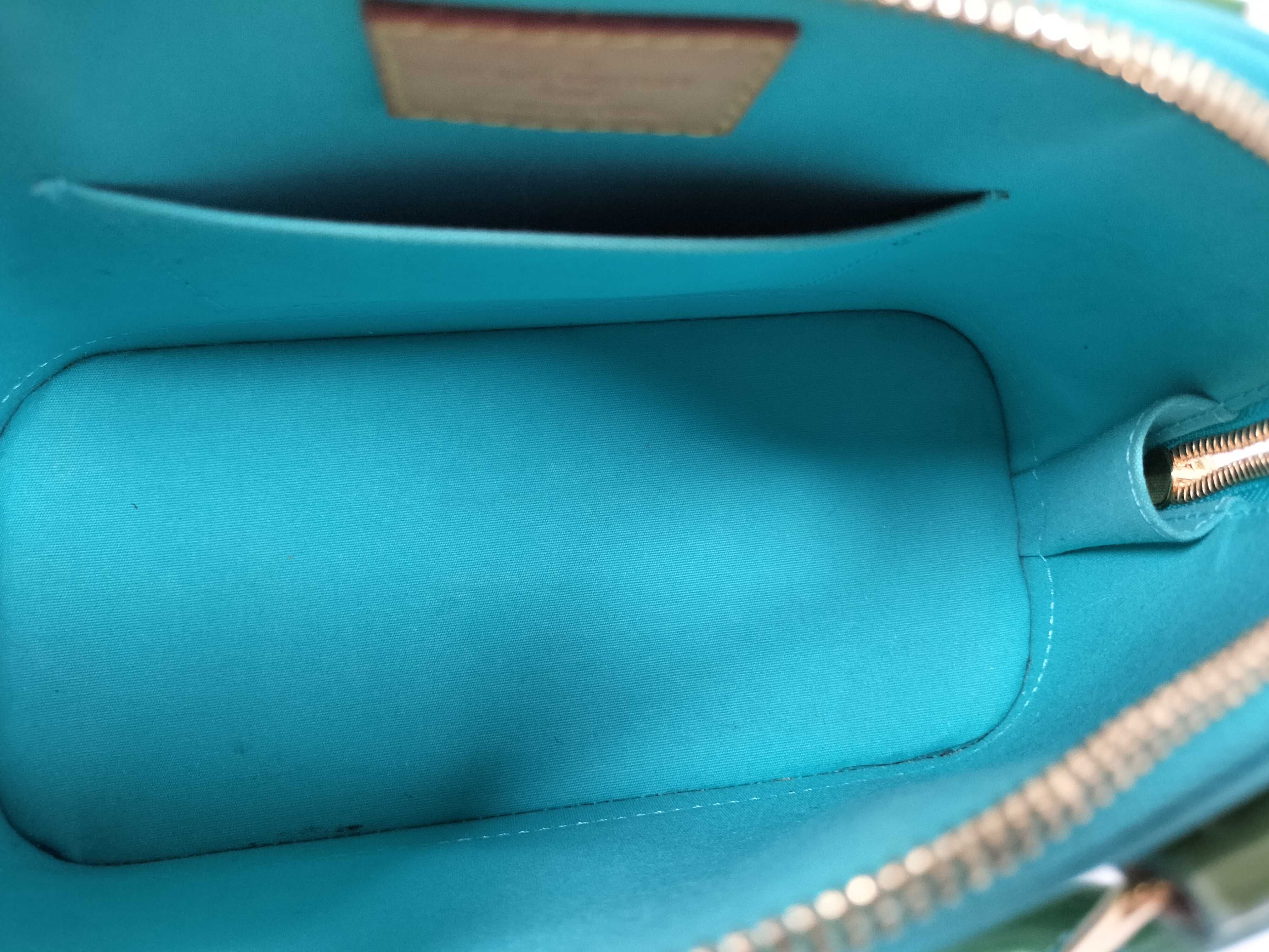 Vernis Alma BB 2-Way Handbag, Green, M91696 — view 11