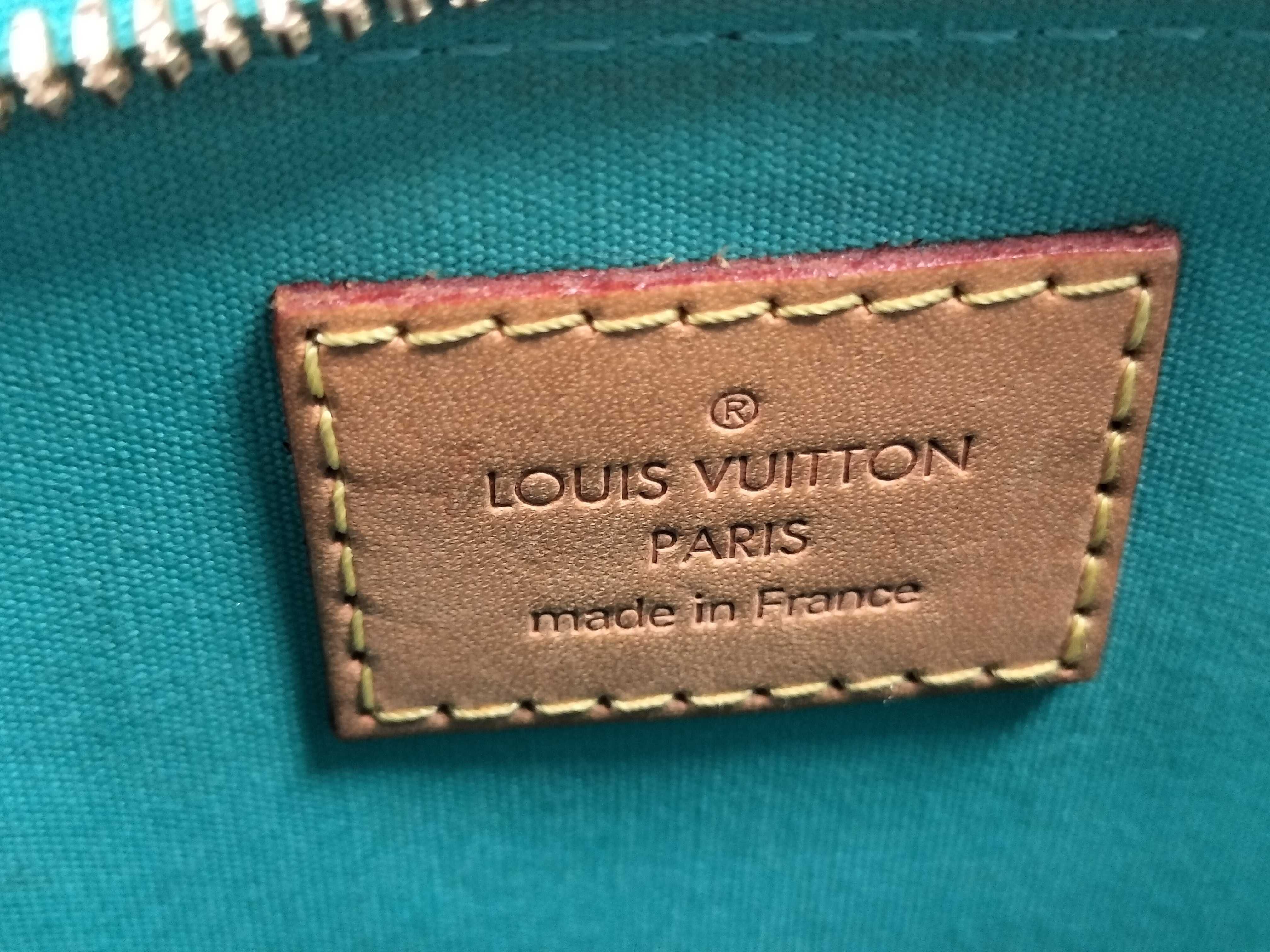 Vernis Alma BB 2-Way Handbag, Green, M91696 — view 12