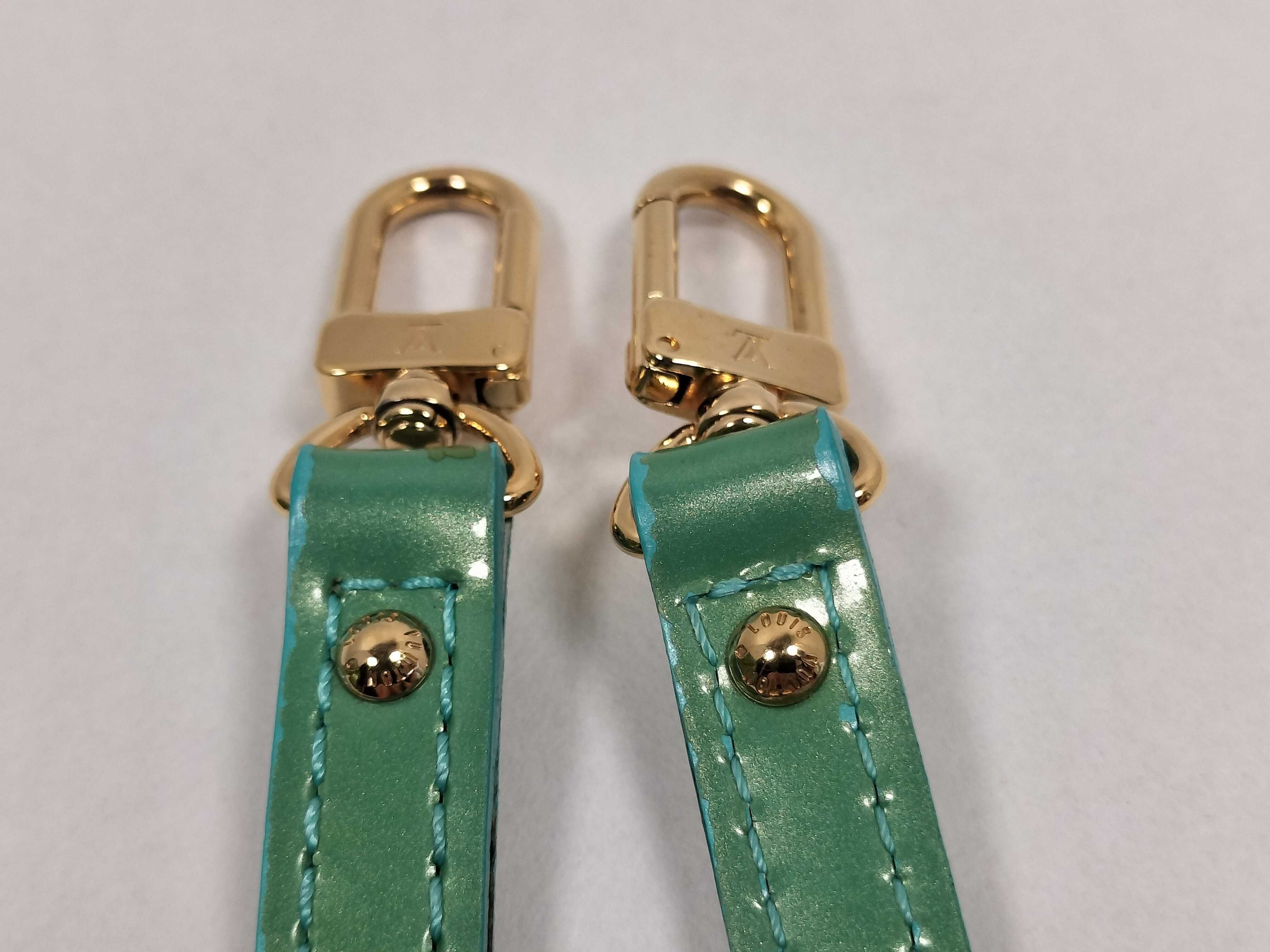 Vernis Alma BB 2-Way Handbag, Green, M91696 — view 15