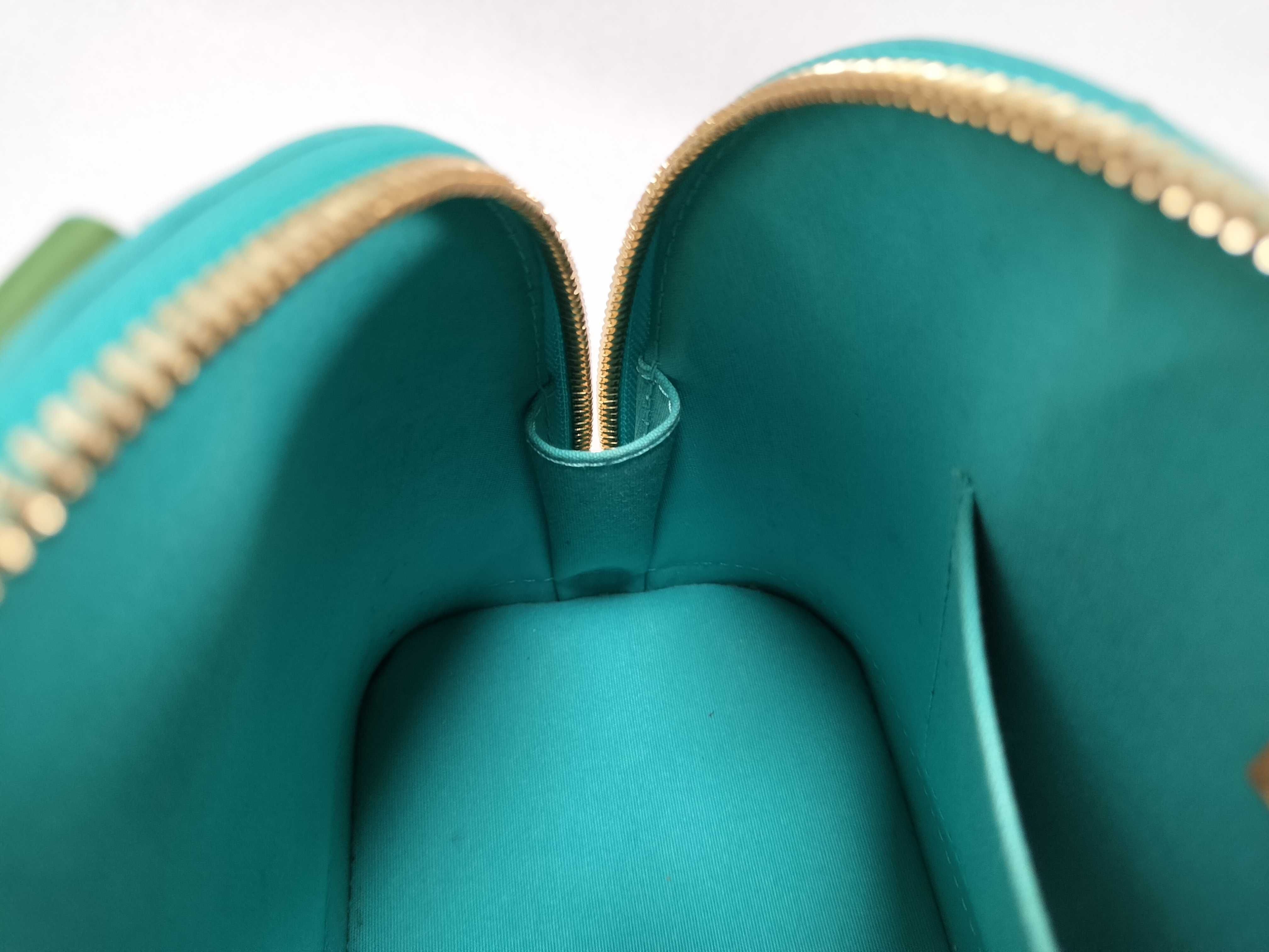 Vernis Alma BB 2-Way Handbag, Green, M91696 — view 10