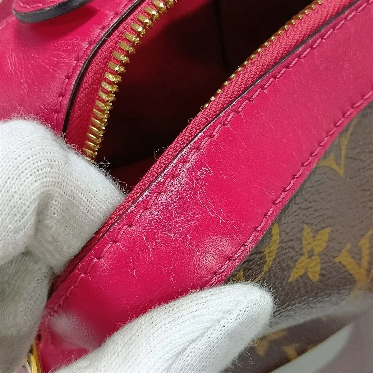 Monogram Saint-Onge M43557 DU2108 Brown x Pink — view 10