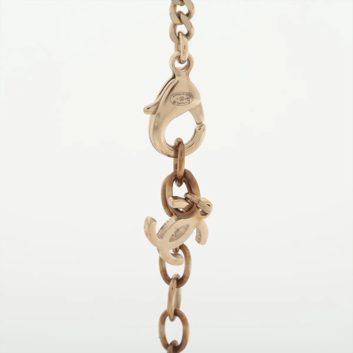 Cocomark No.5 A21S Necklace GP x Rhinestone Gold — view 3