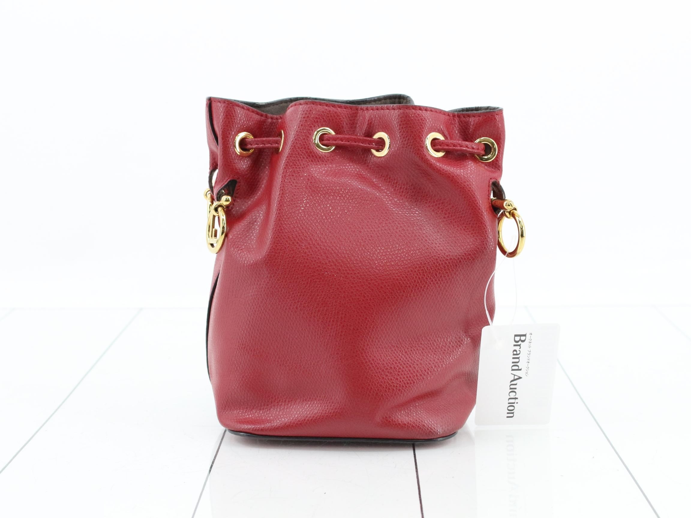 Montresor Handbag Bucket Bag Leather Drawstring — view 2