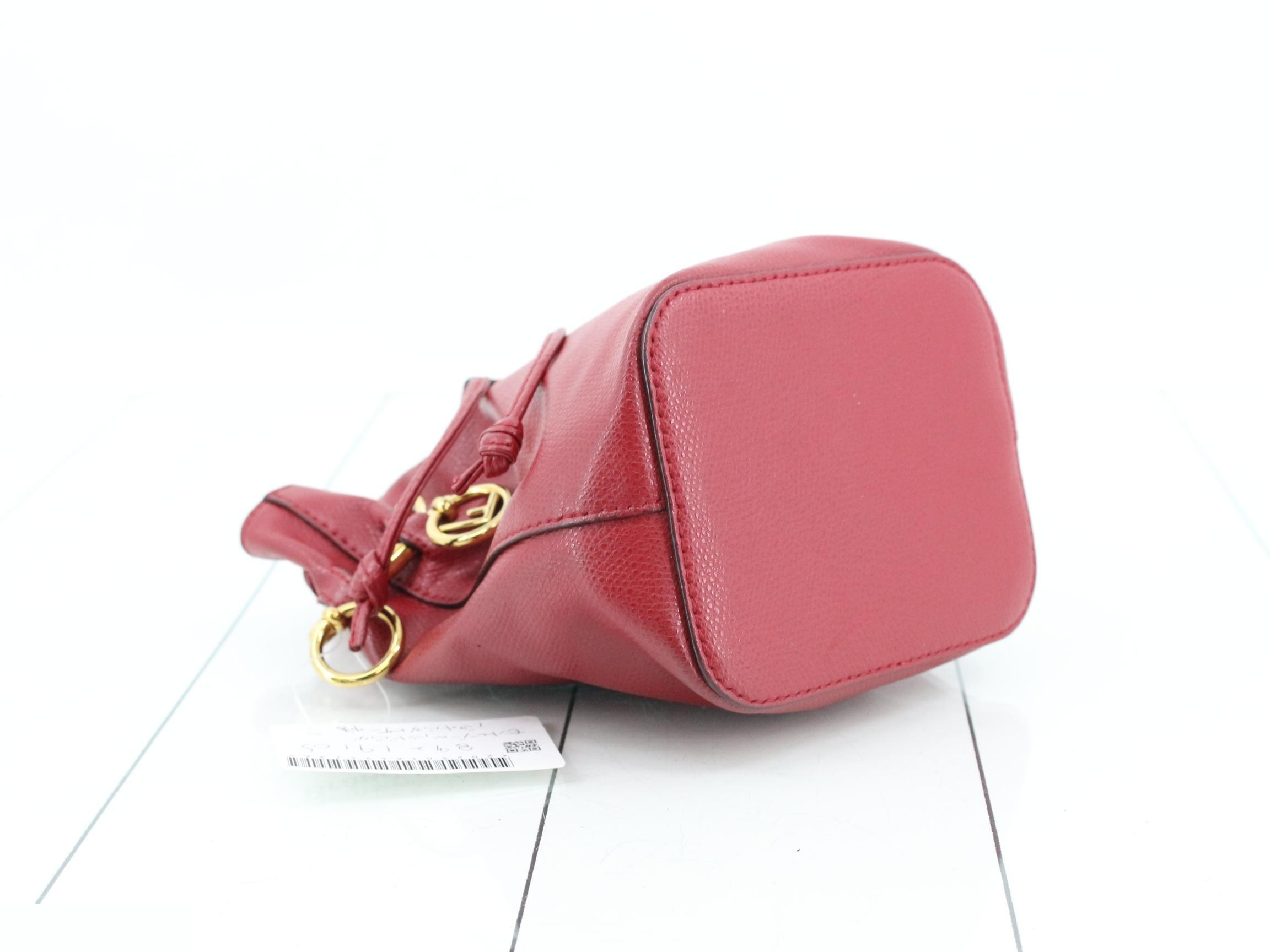 Montresor Handbag Bucket Bag Leather Drawstring — view 5