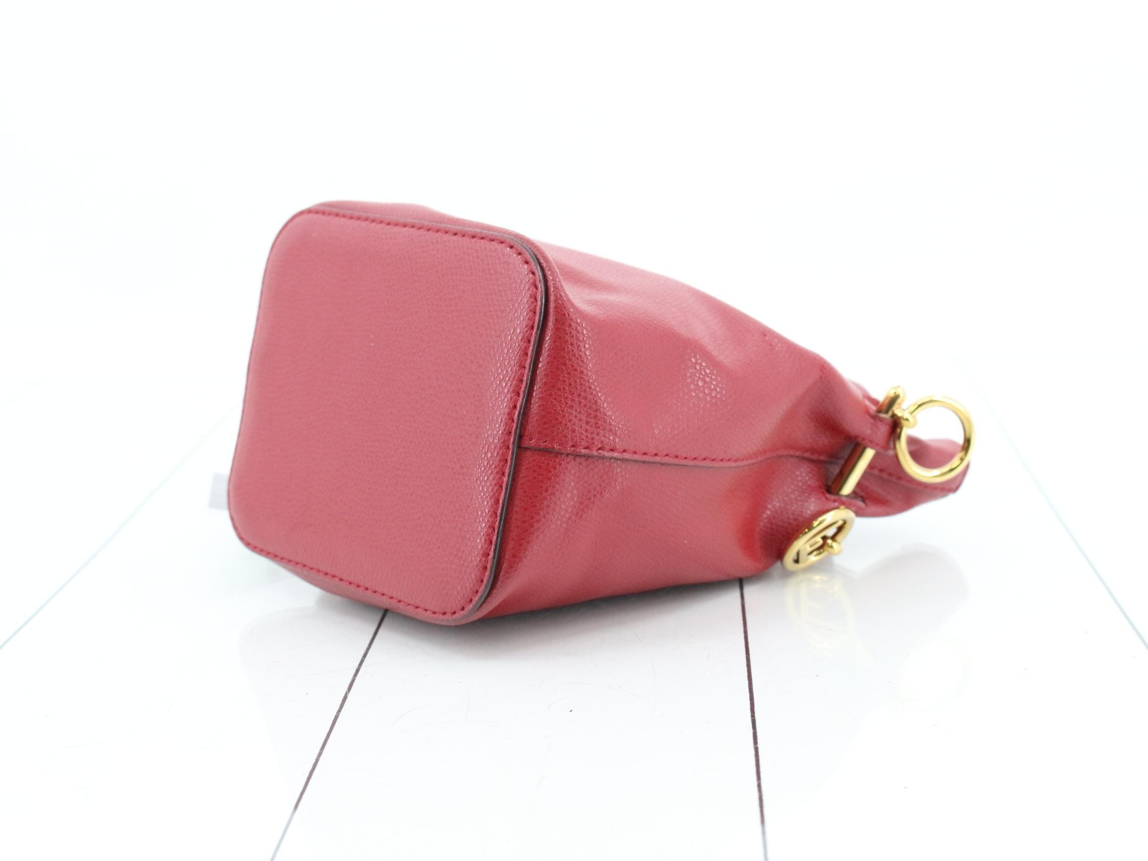 Montresor Handbag Bucket Bag Leather Drawstring — view 6