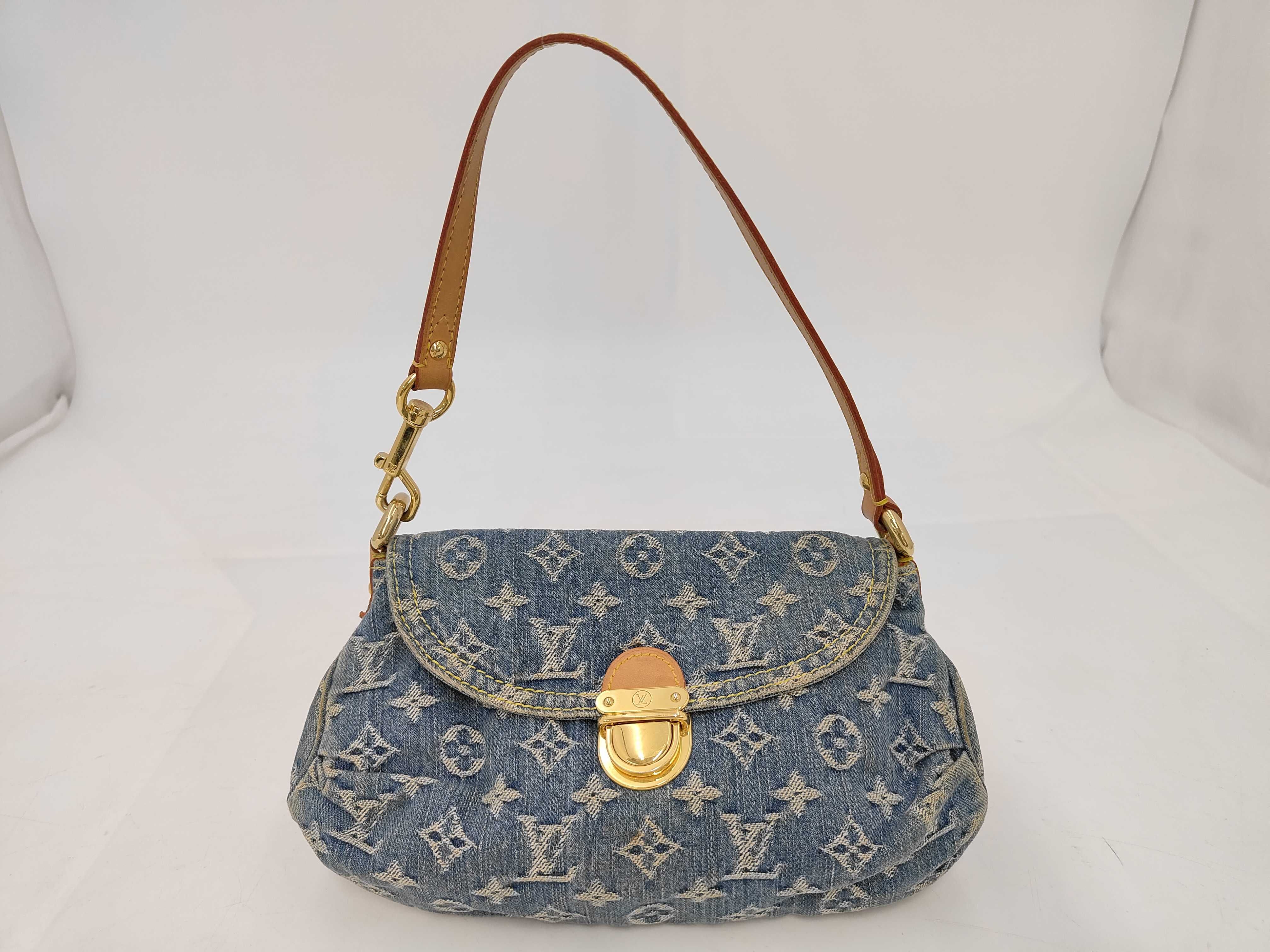 Denim Mini Pretty Shoulder Bag
