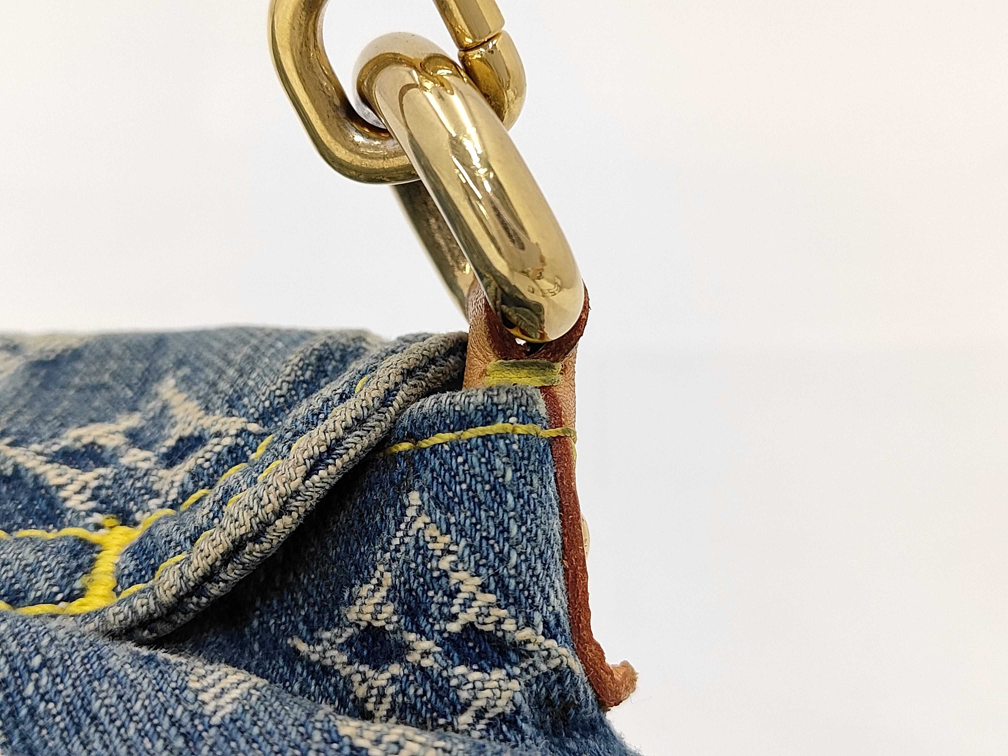 Denim Mini Pretty Shoulder Bag — view 3