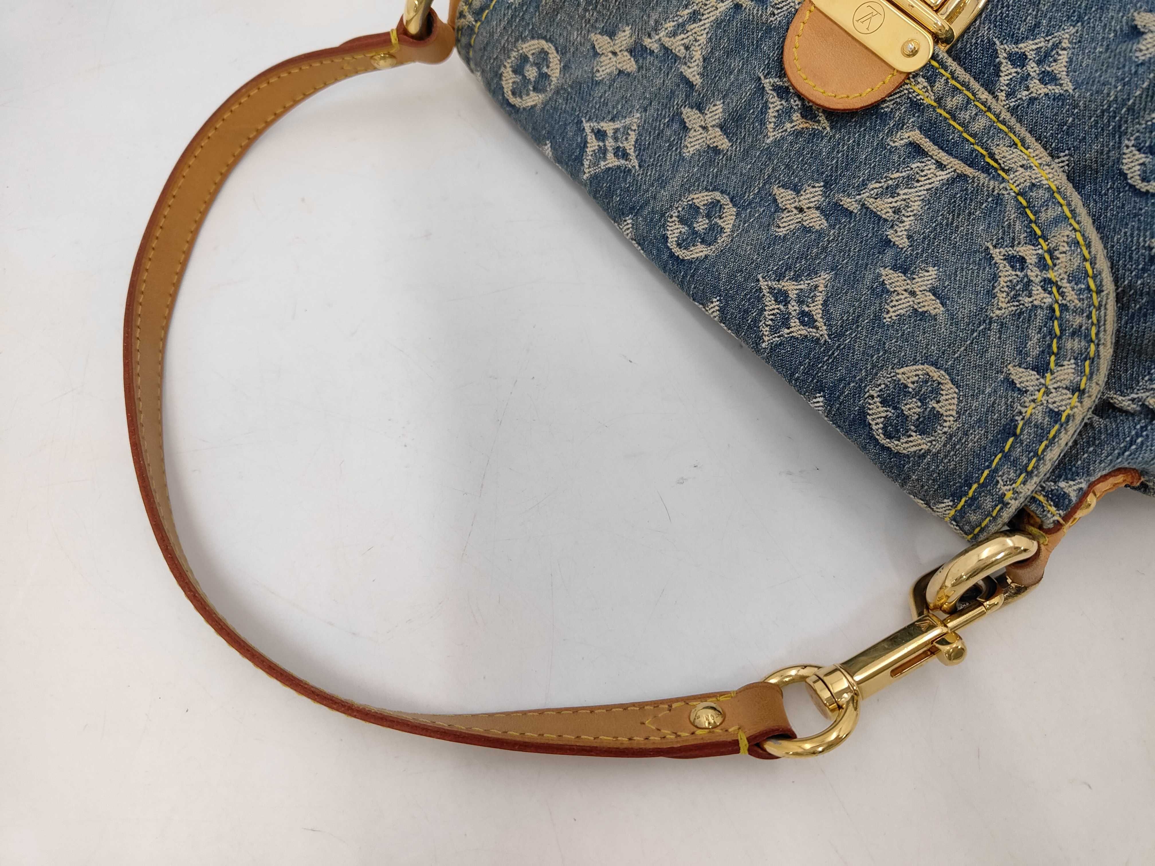 Denim Mini Pretty Shoulder Bag — view 4