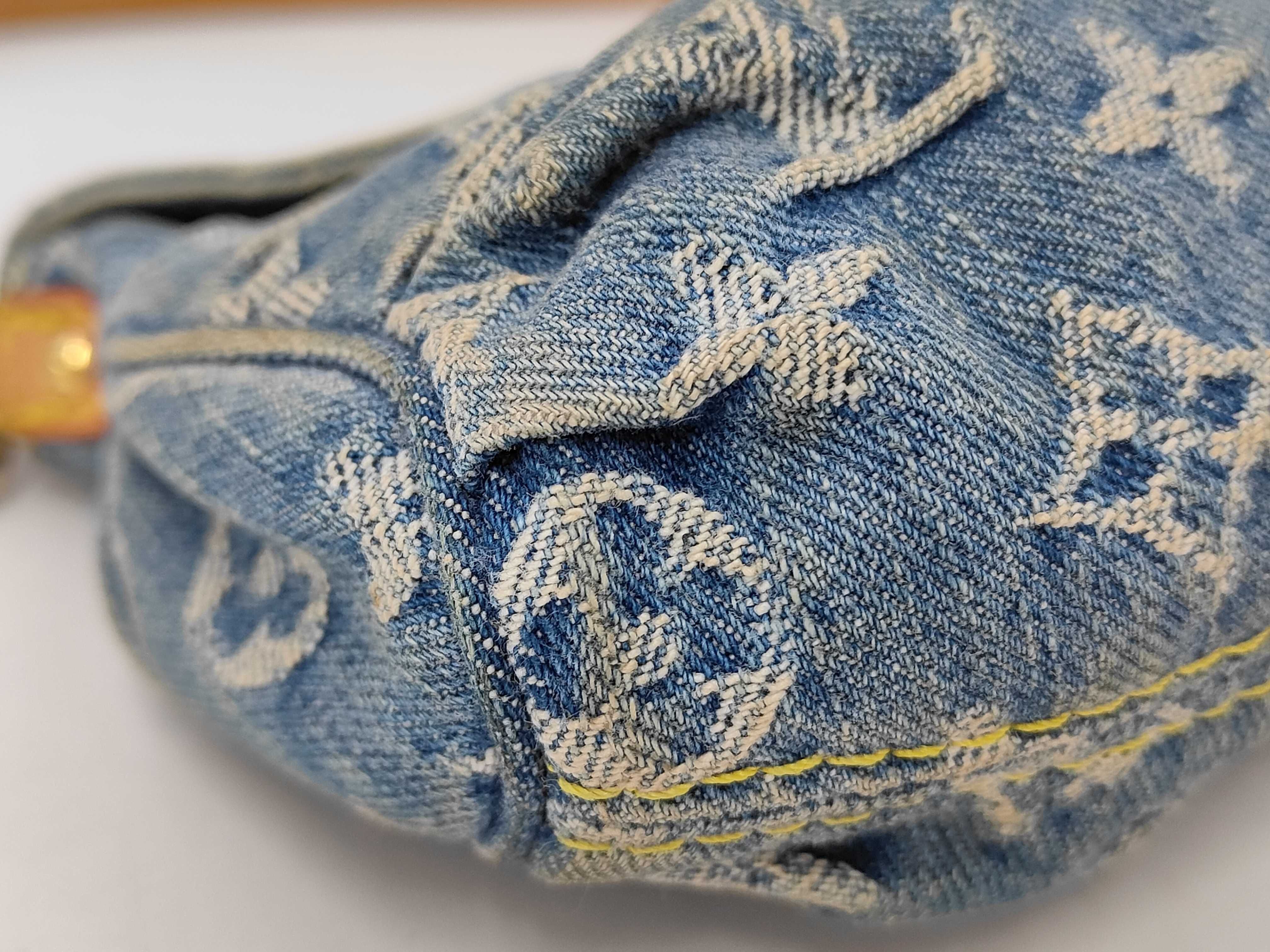 Denim Mini Pretty Shoulder Bag — view 6