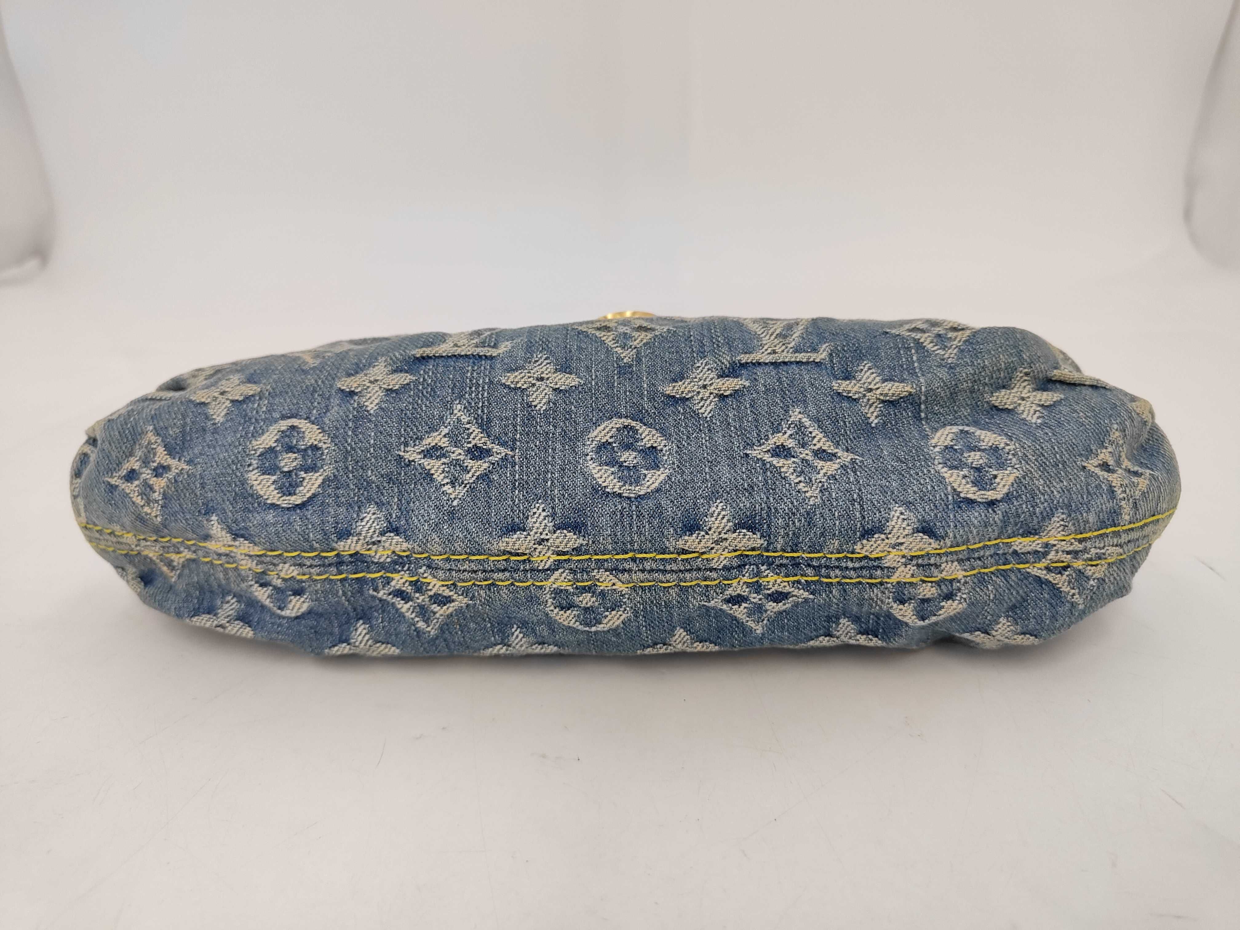 Denim Mini Pretty Shoulder Bag — view 7