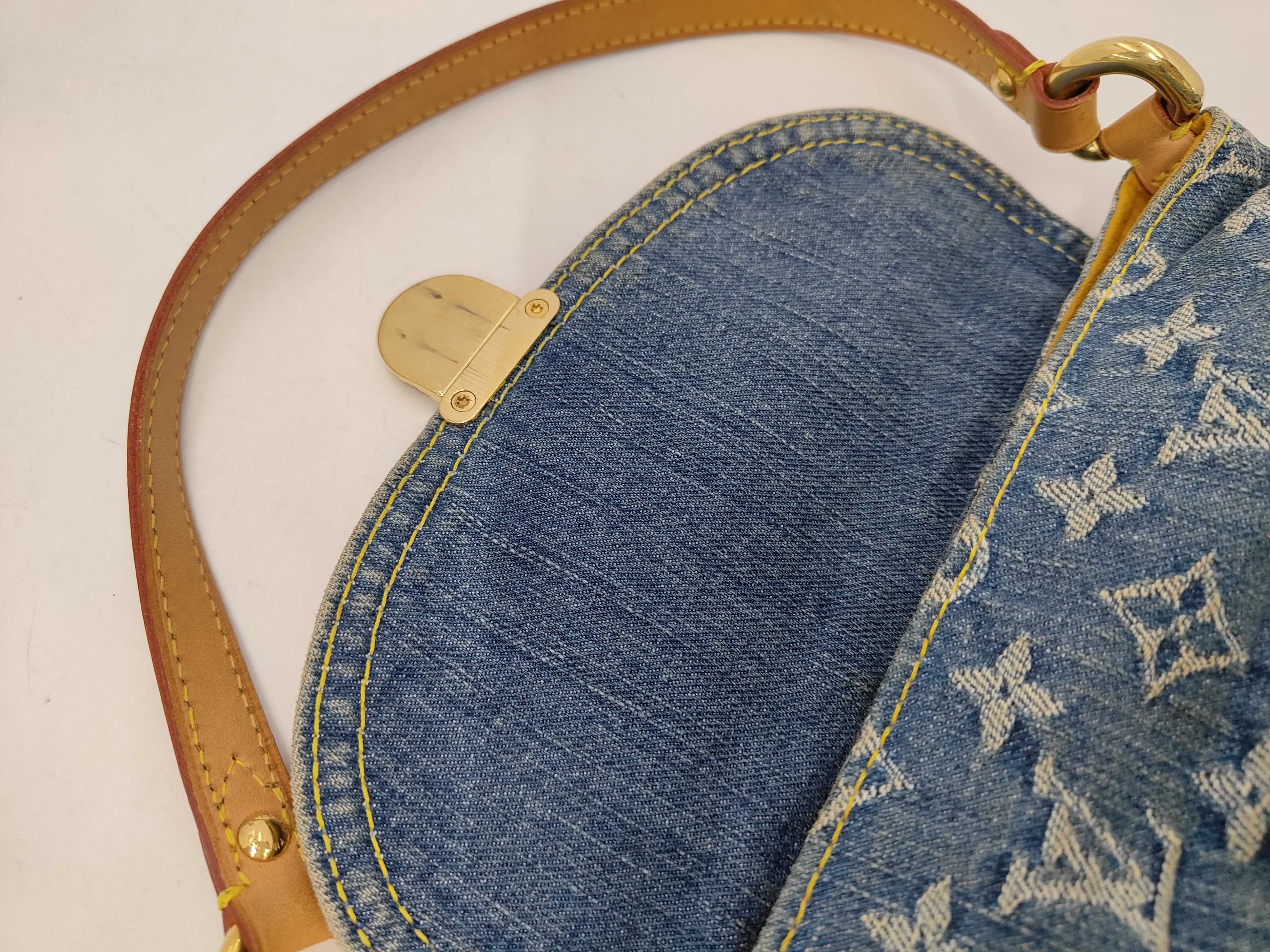 Denim Mini Pretty Shoulder Bag — view 8