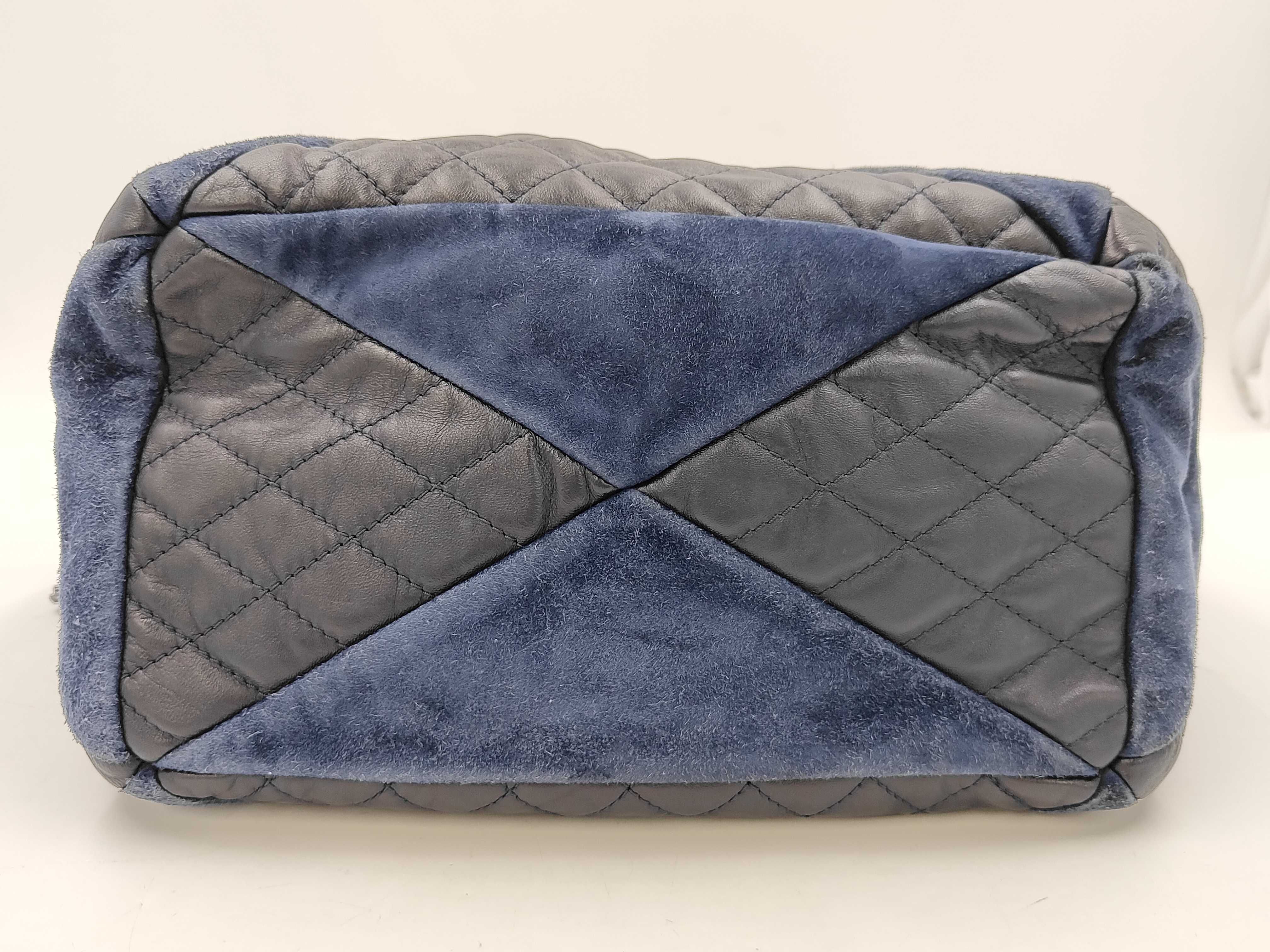 Coco Mark Patchwork Drawstring Bag Shoulder Bag — view 7