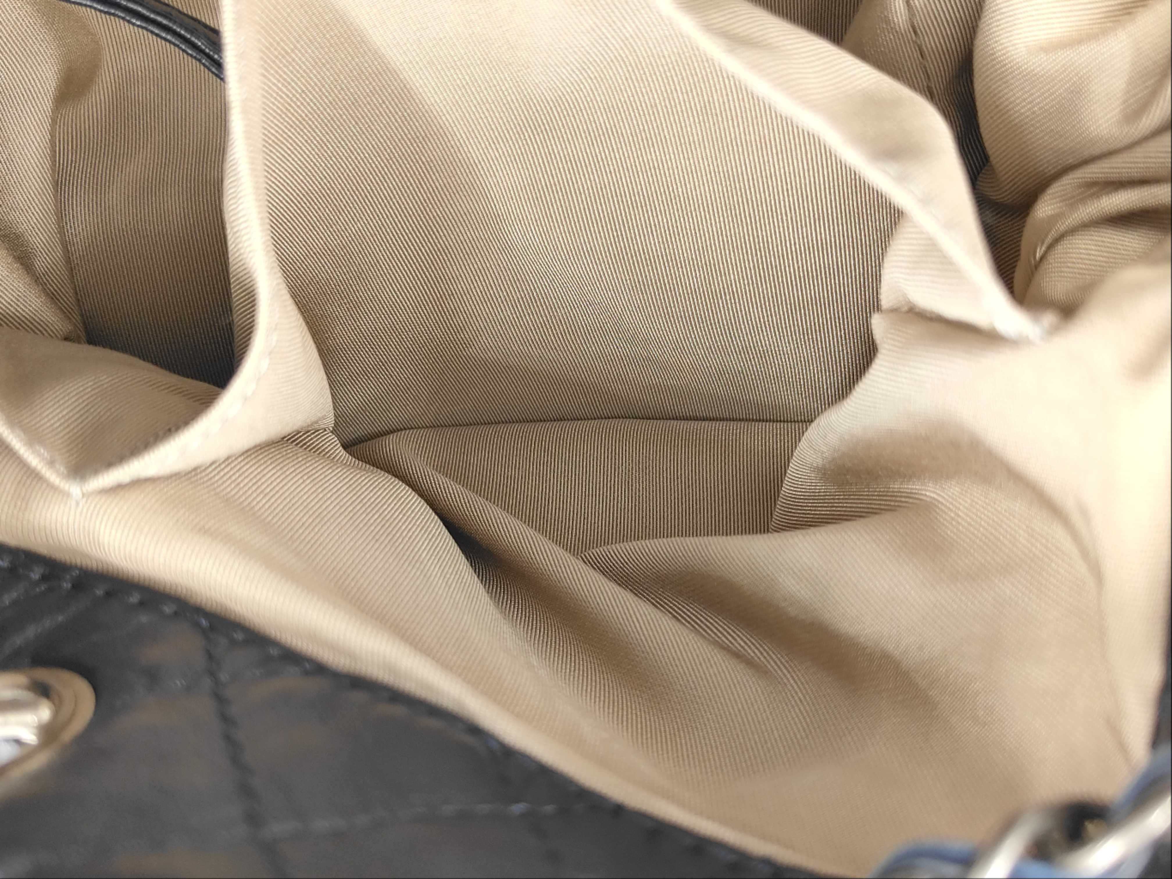 Coco Mark Patchwork Drawstring Bag Shoulder Bag — view 9