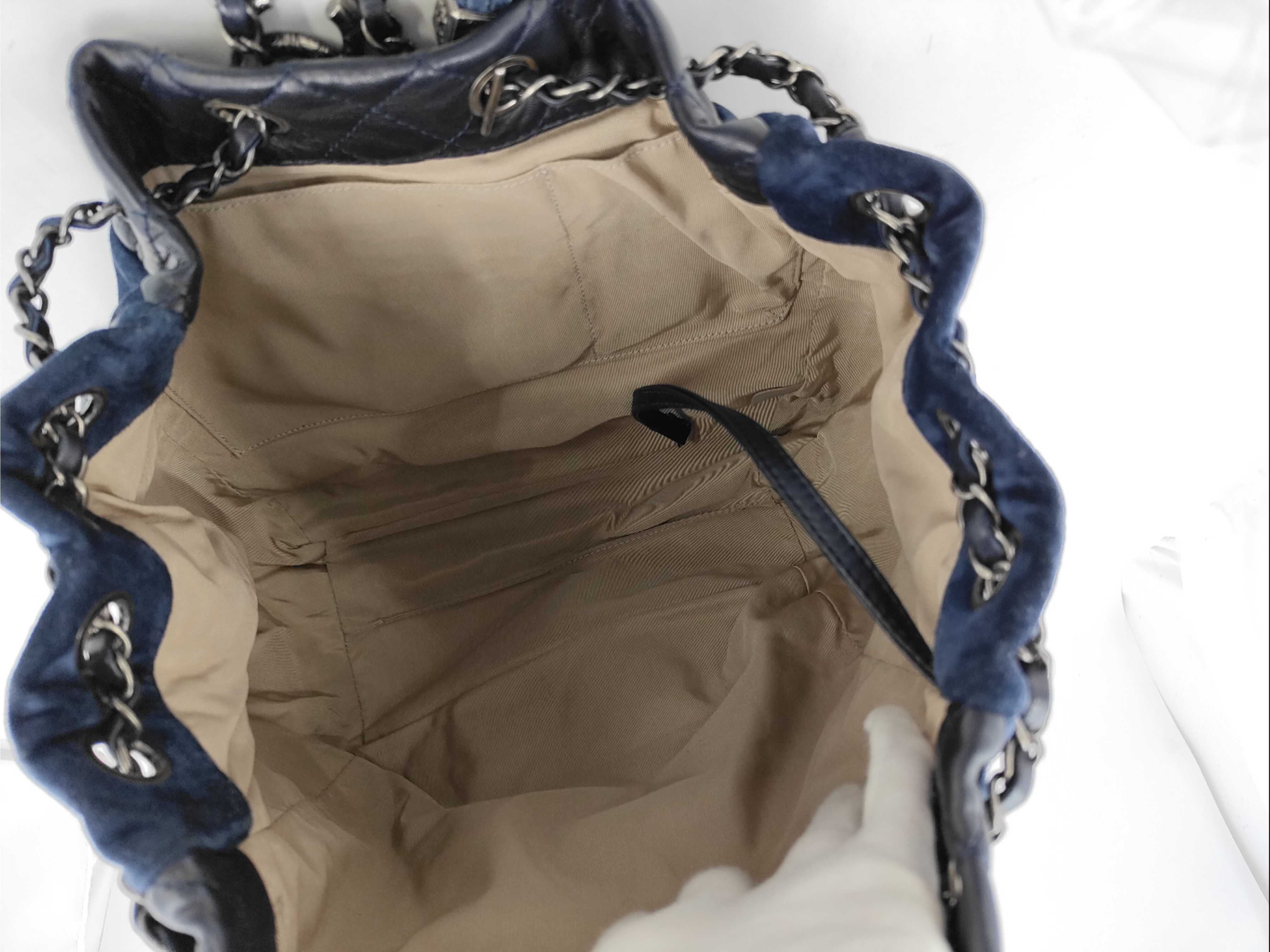 Coco Mark Patchwork Drawstring Bag Shoulder Bag — view 10