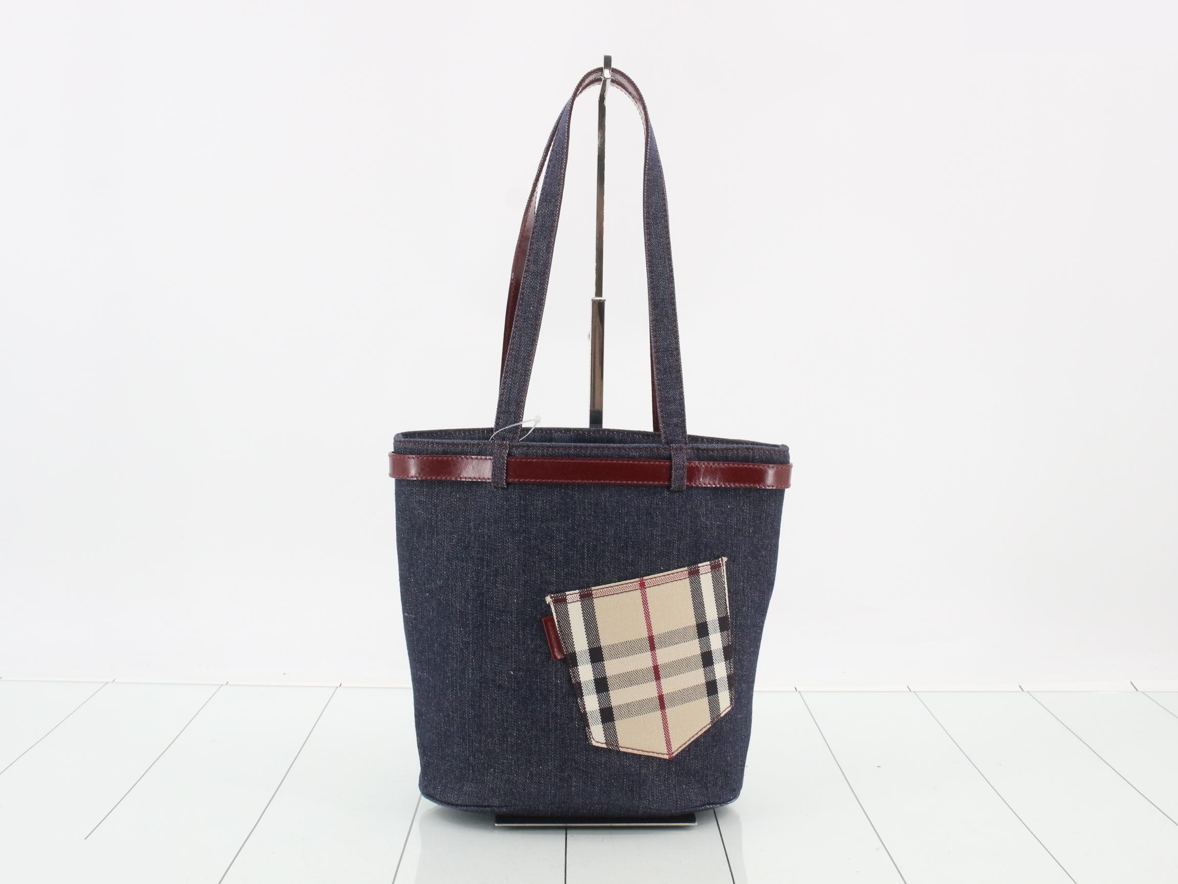 Other lines: Bags & Shoulder Bags - Denim - Red — view 2