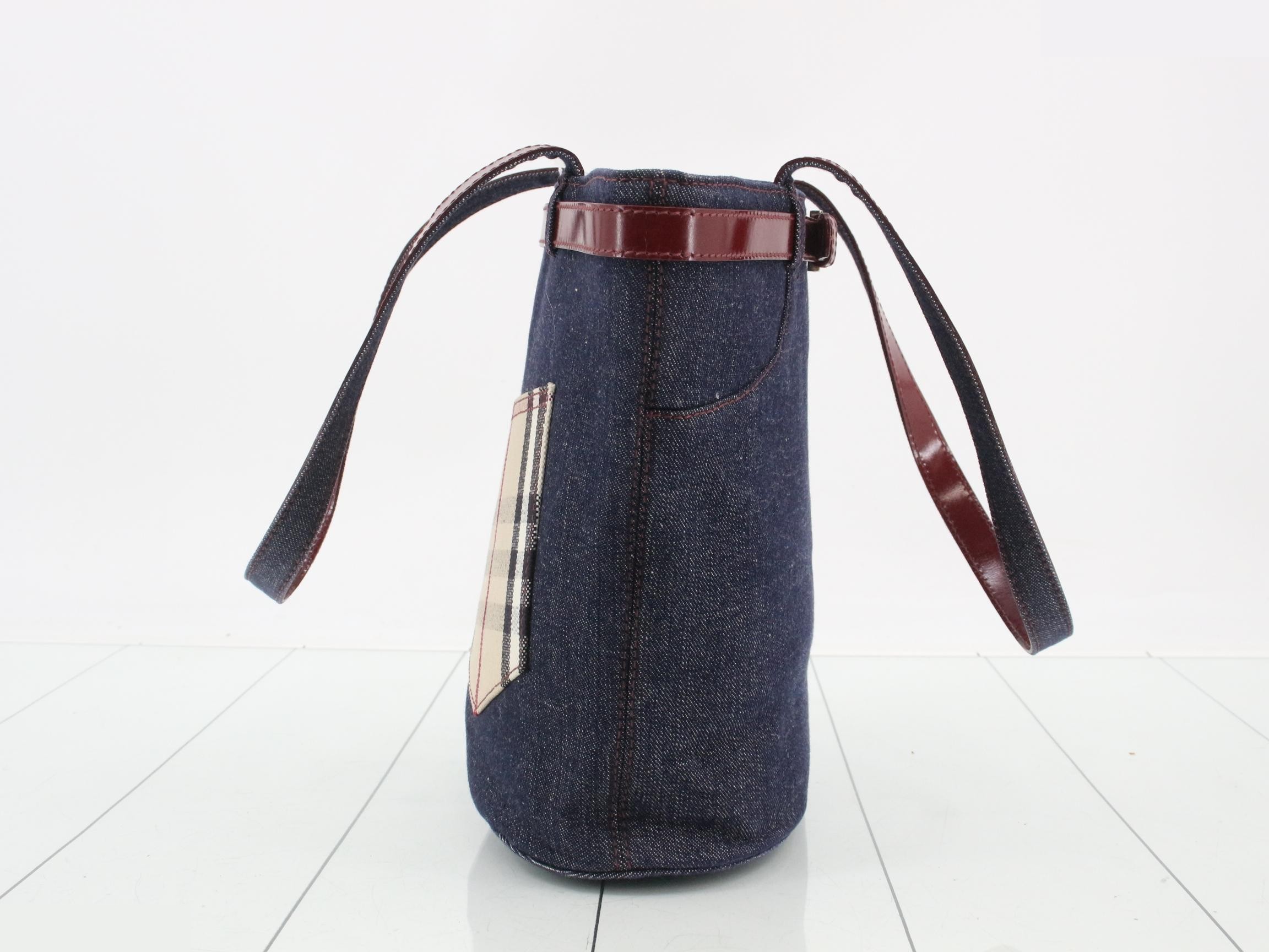 Other lines: Bags & Shoulder Bags - Denim - Red — view 4
