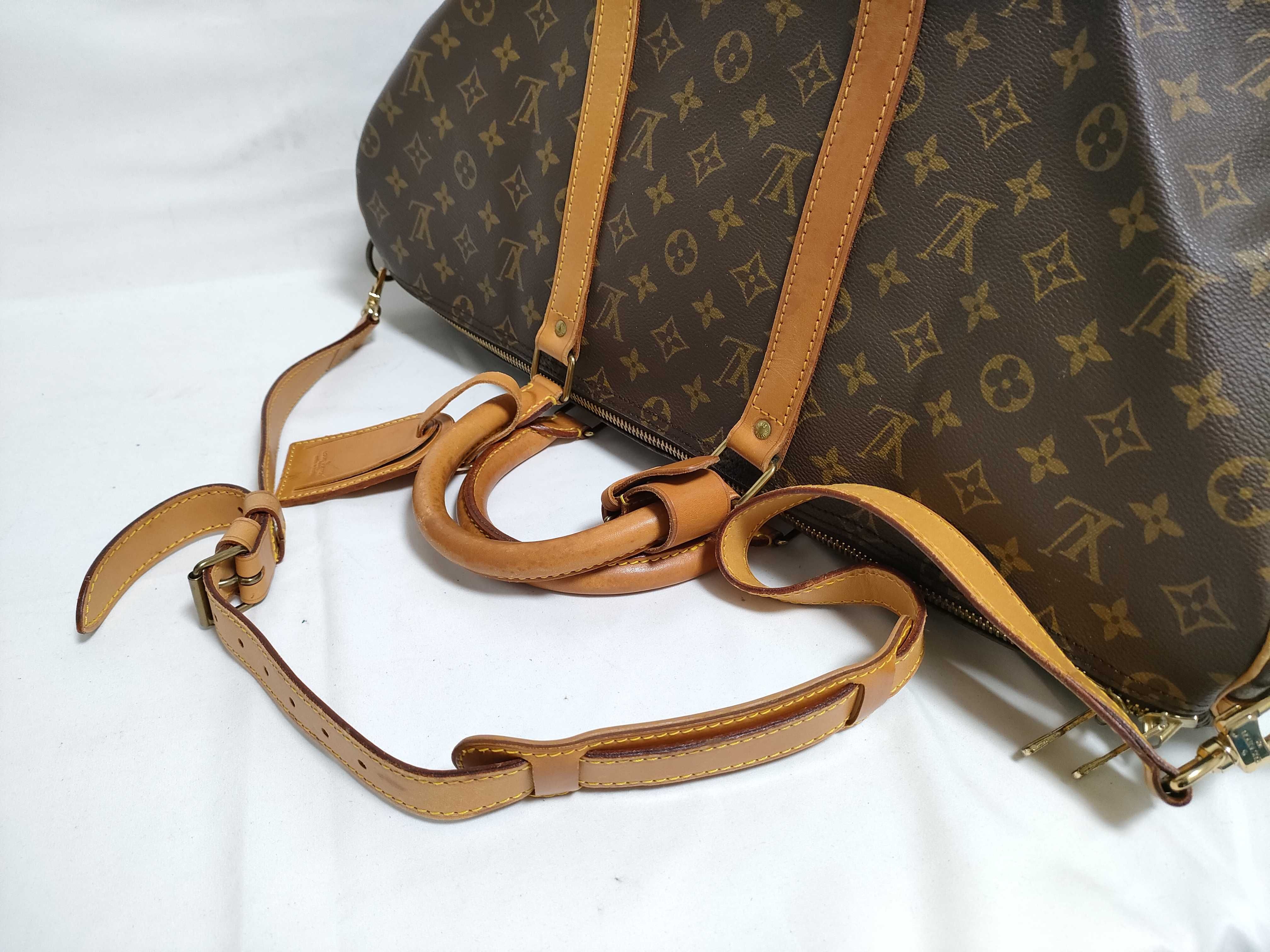 Monogram Louis Vuitton Keepall Bandoulière 50 M41416 Boston Bag — view 3