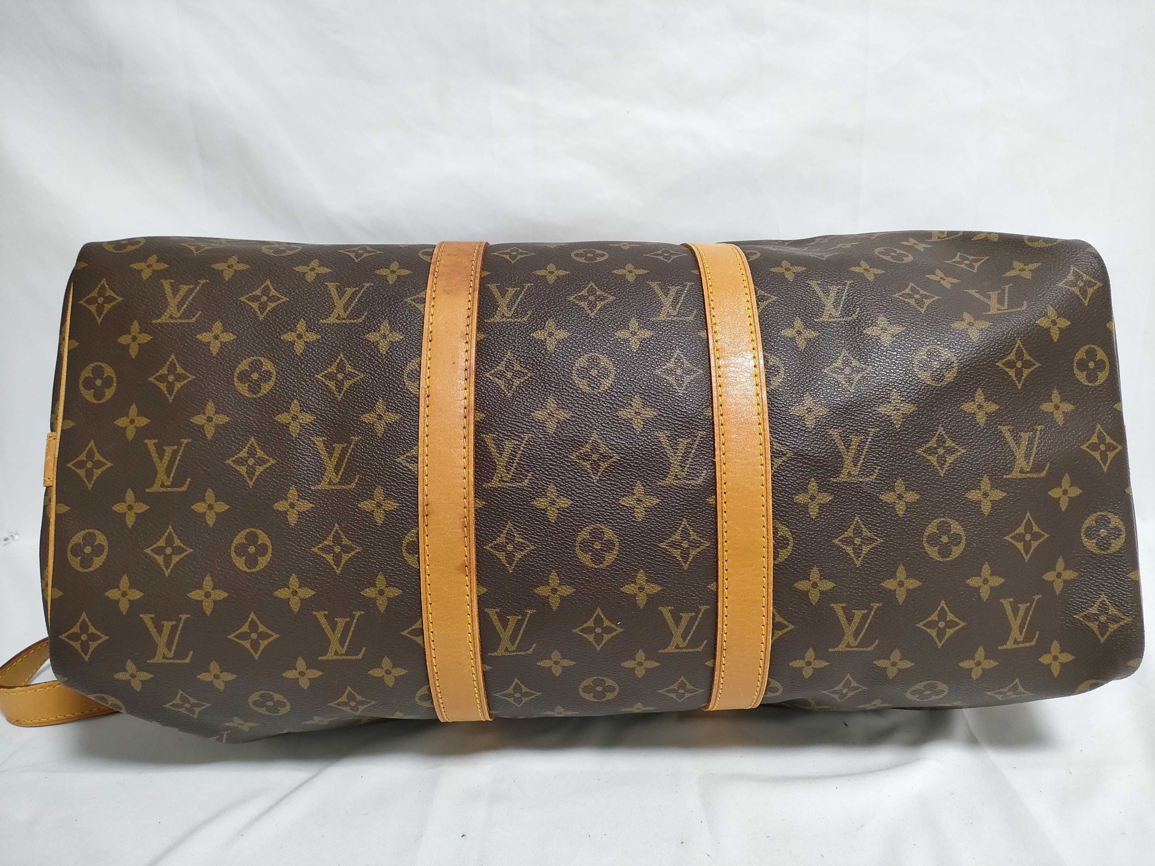 Monogram Louis Vuitton Keepall Bandoulière 50 M41416 Boston Bag — view 8