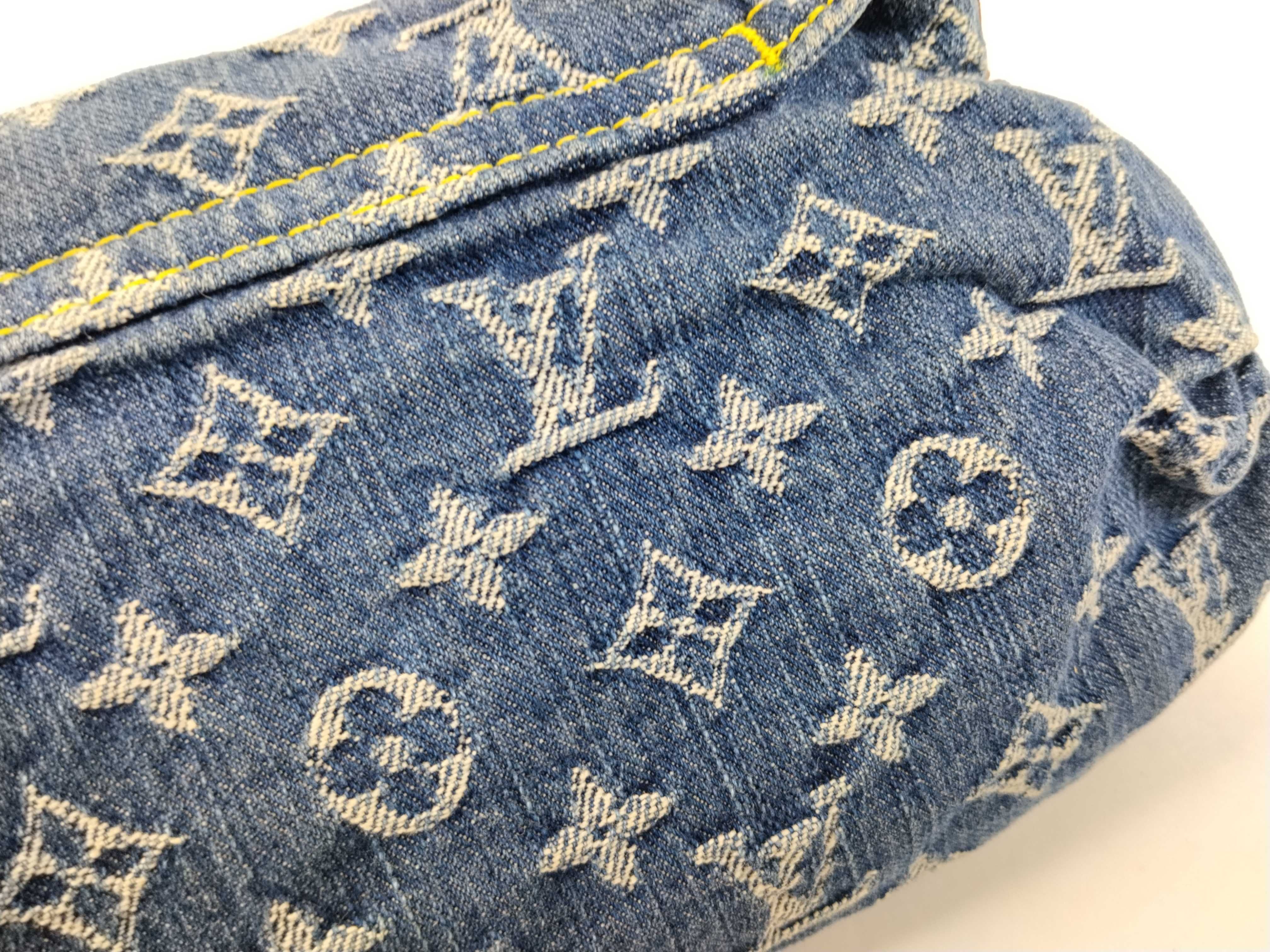 Monogram Bag Denim Mini Platty M95050 Shoulder Bag — view 14