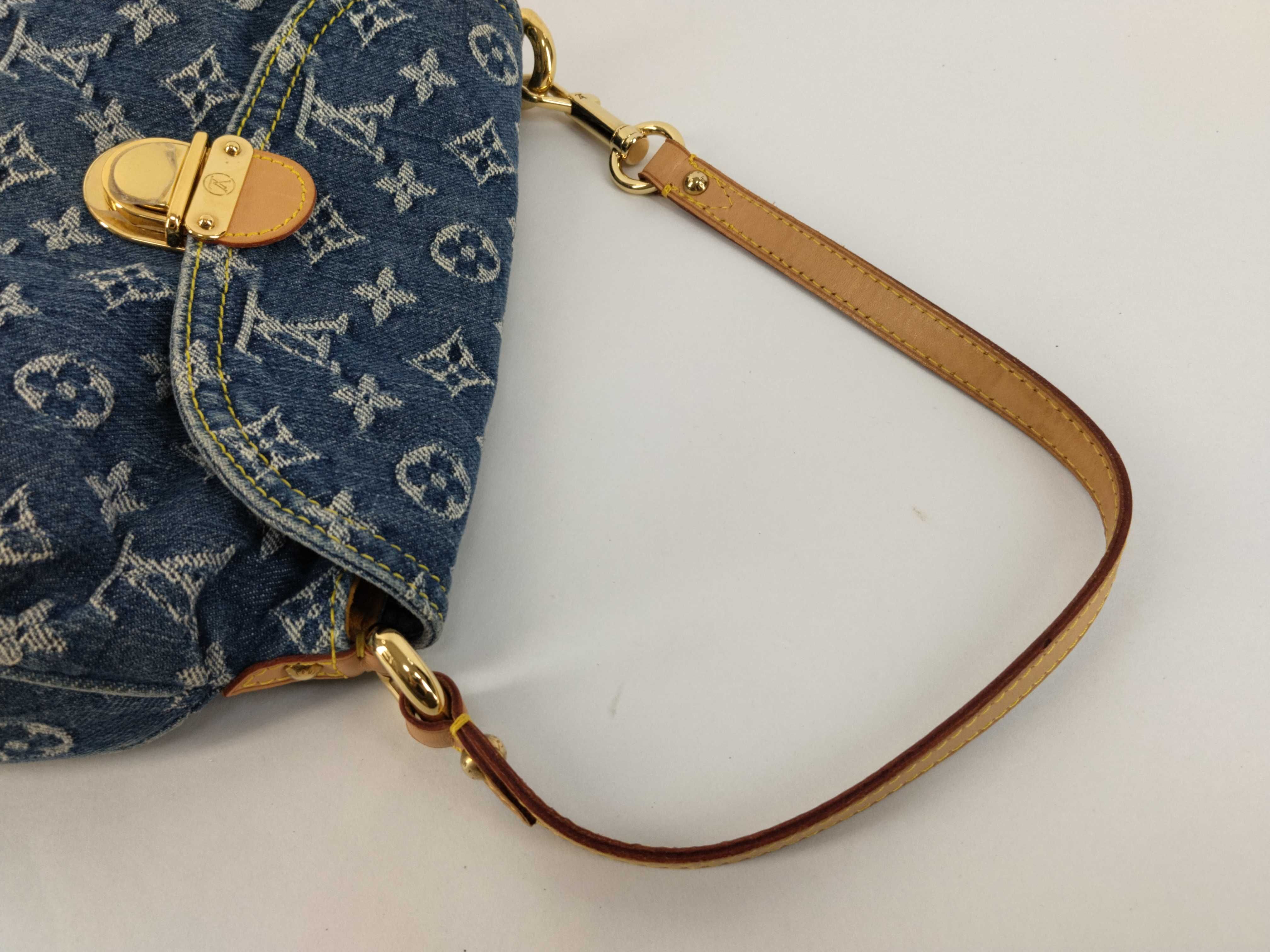 Monogram Bag Denim Mini Platty M95050 Shoulder Bag — view 3