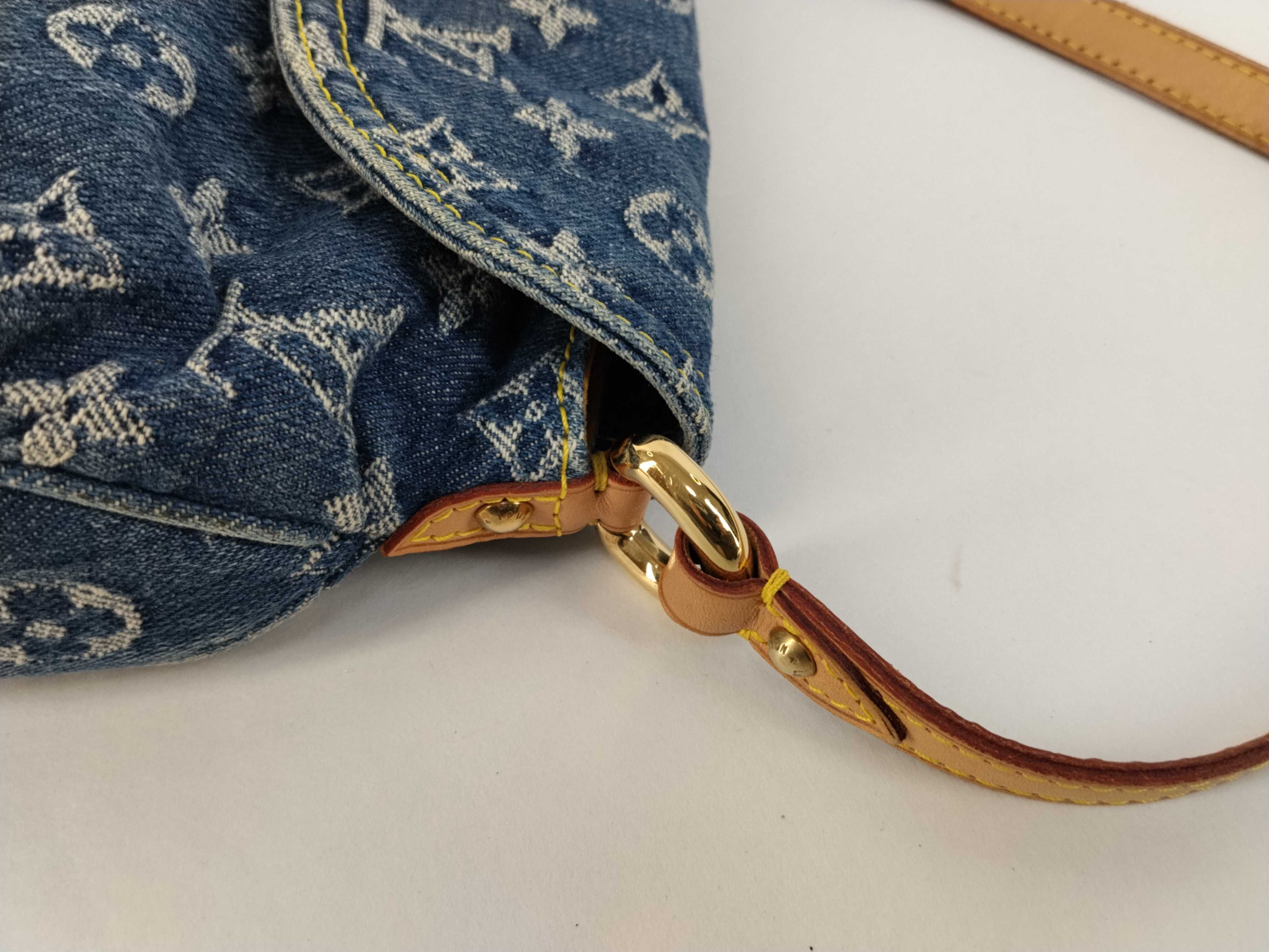 Monogram Bag Denim Mini Platty M95050 Shoulder Bag — view 5