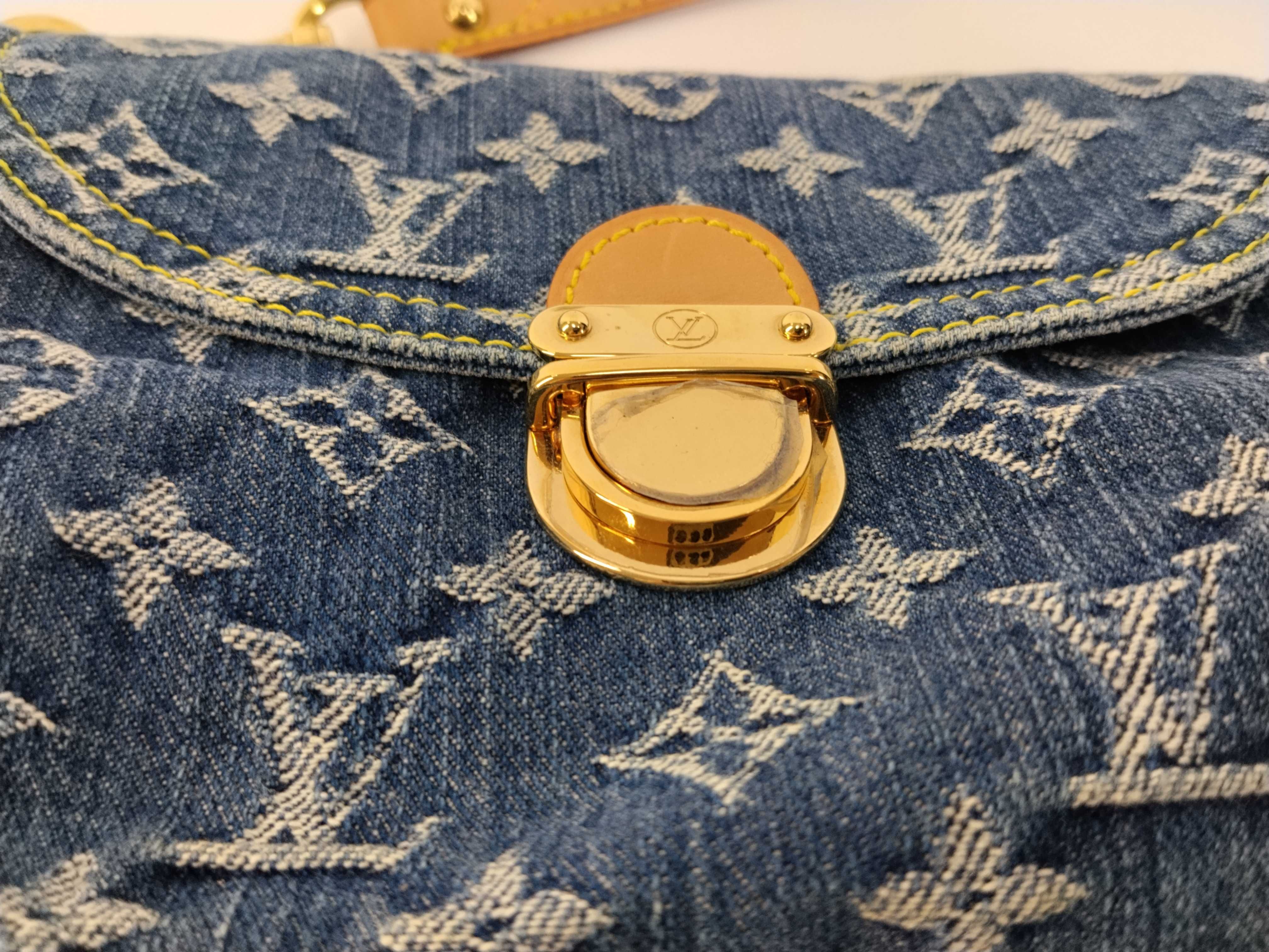 Monogram Bag Denim Mini Platty M95050 Shoulder Bag — view 8