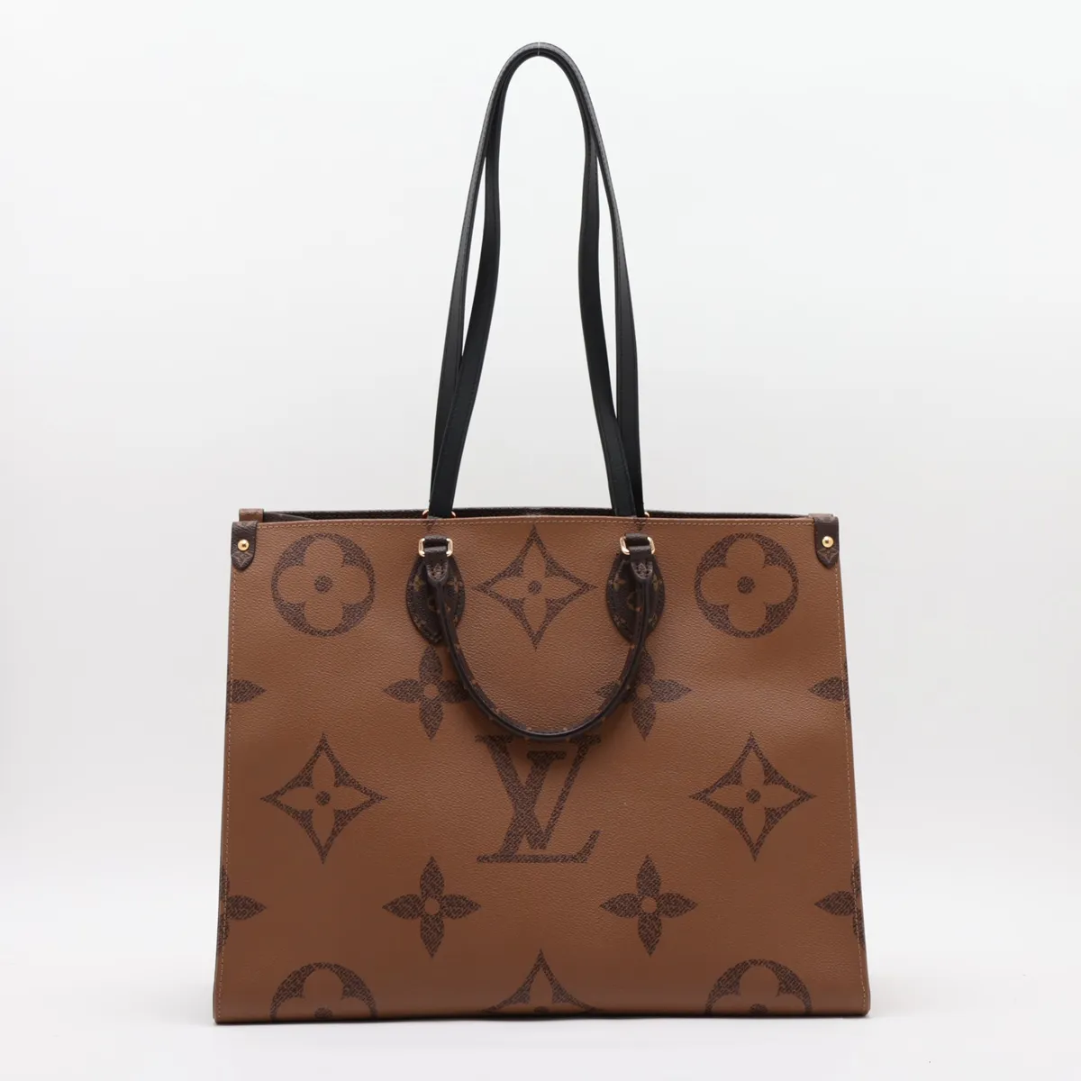 Giant Monogram Reverse OnTheGo GM M45320 FP5210 Brown (RFID detected) — view 2