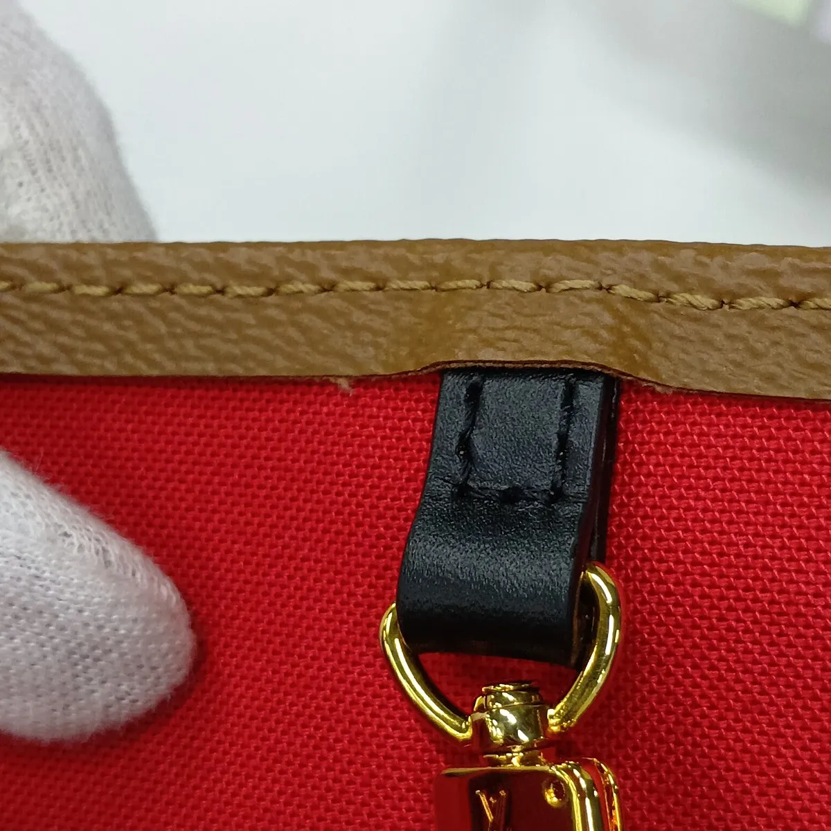 Giant Monogram Reverse OnTheGo GM M45320 FP5210 Brown (RFID detected) — view 13