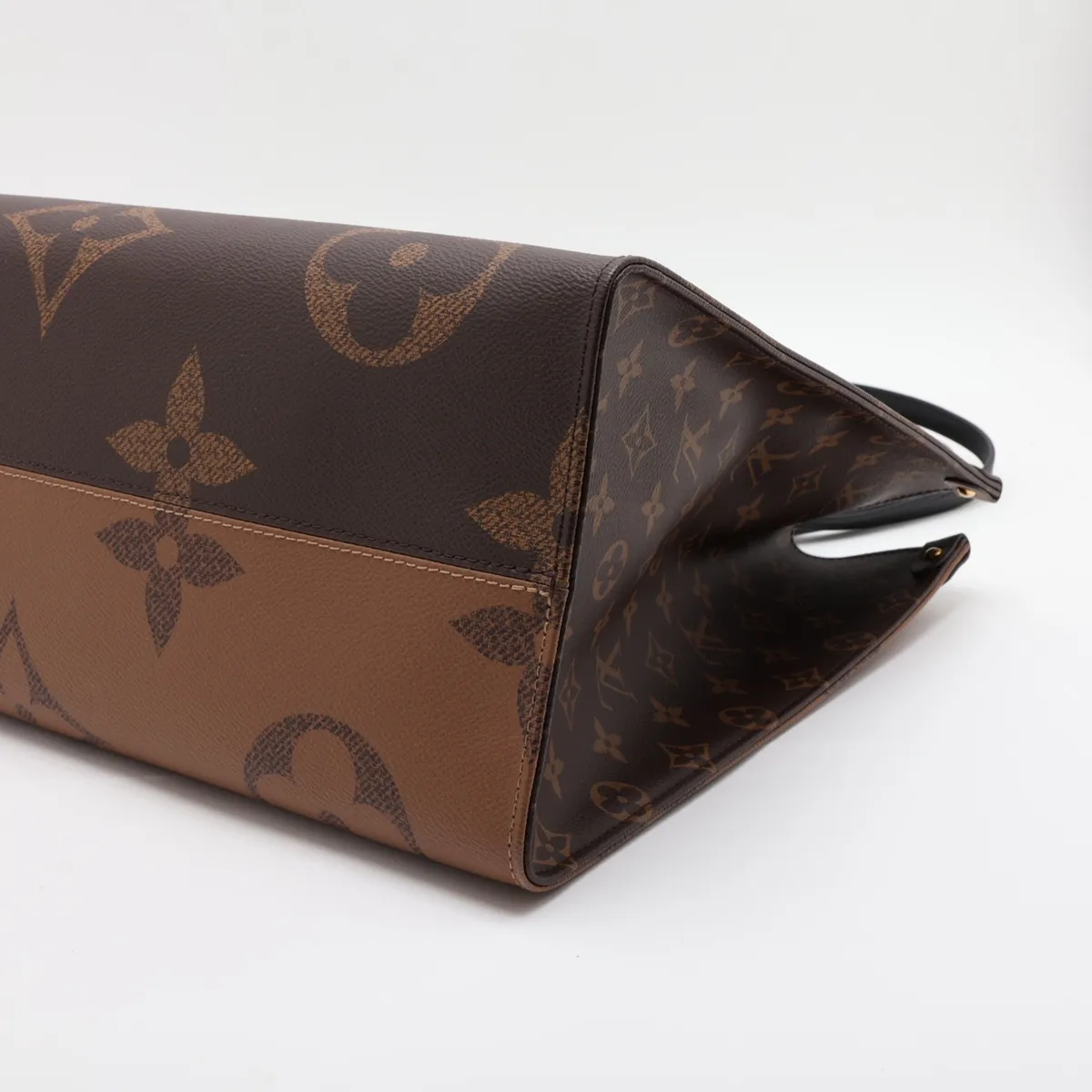 Giant Monogram Reverse OnTheGo GM M45320 FP5210 Brown (RFID detected) — view 3