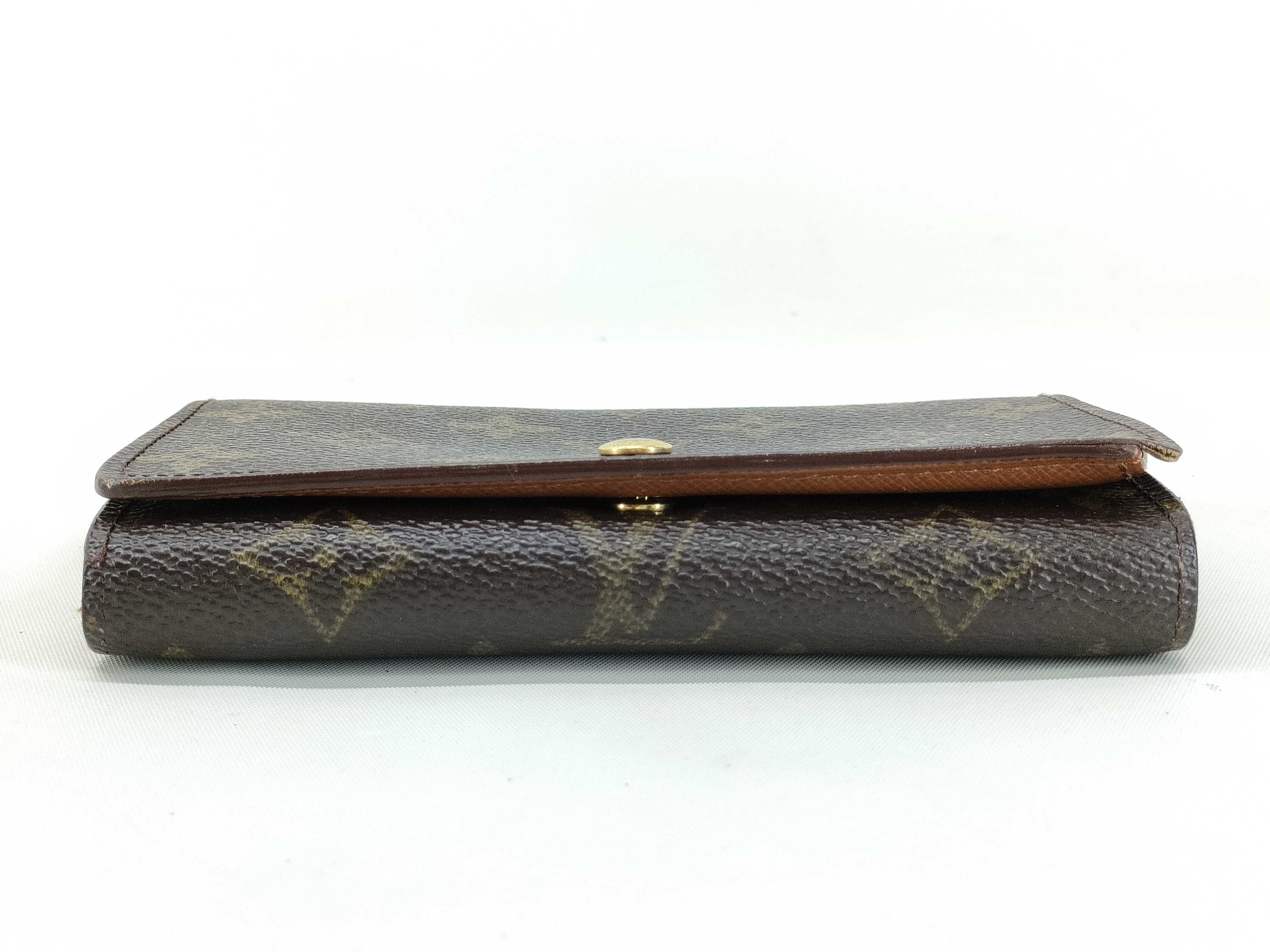 Monogram Louis Vuitton Monogram Portomone Pietrozole Wallet — view 4