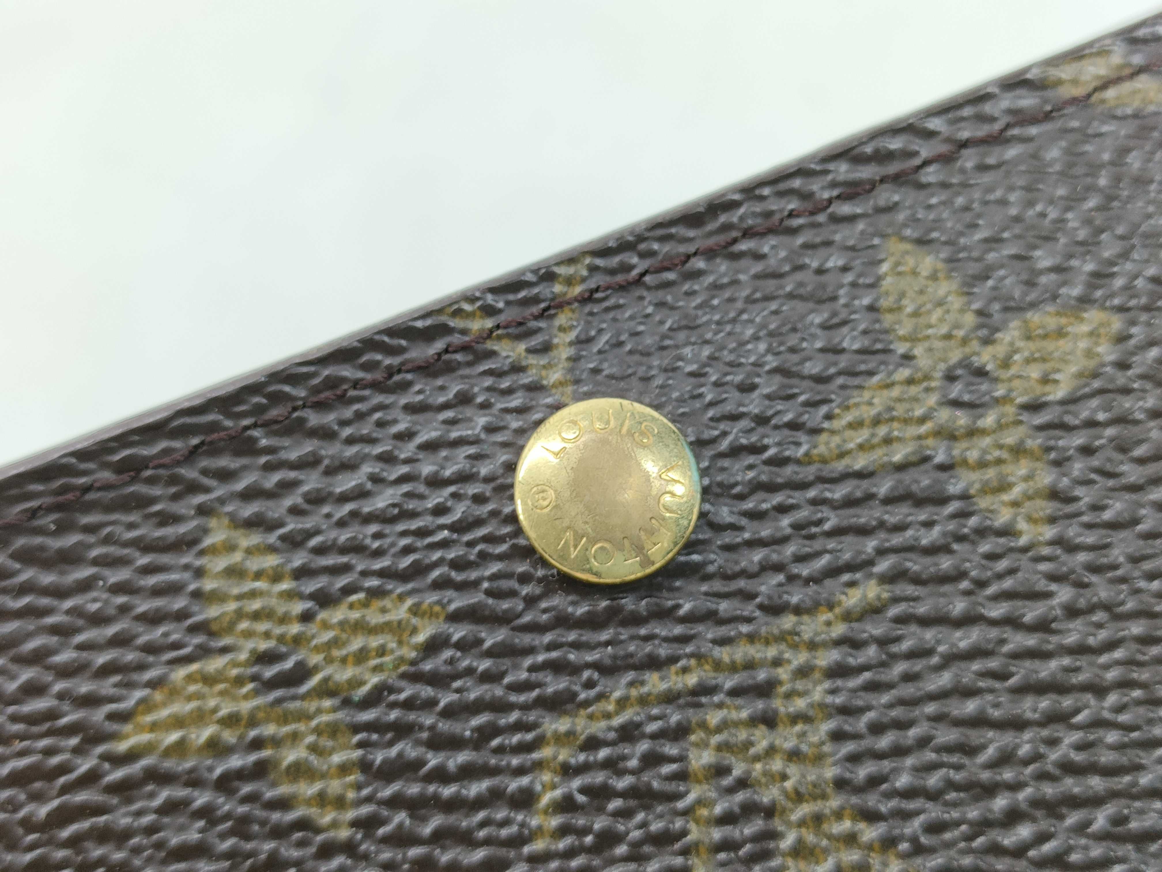 Monogram Louis Vuitton Monogram Portomone Pietrozole Wallet — view 7