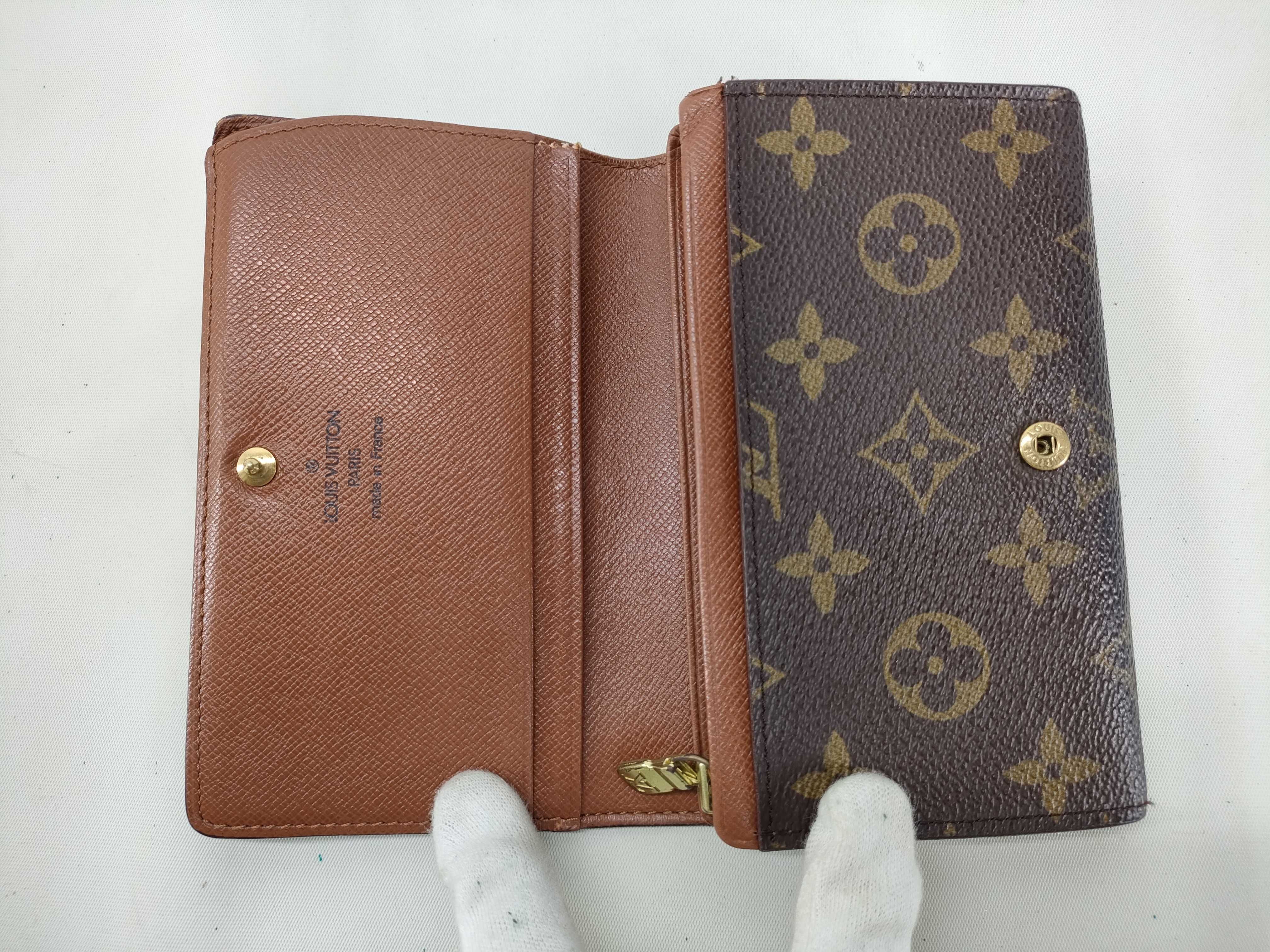 Monogram Louis Vuitton Monogram Portomone Pietrozole Wallet — view 9