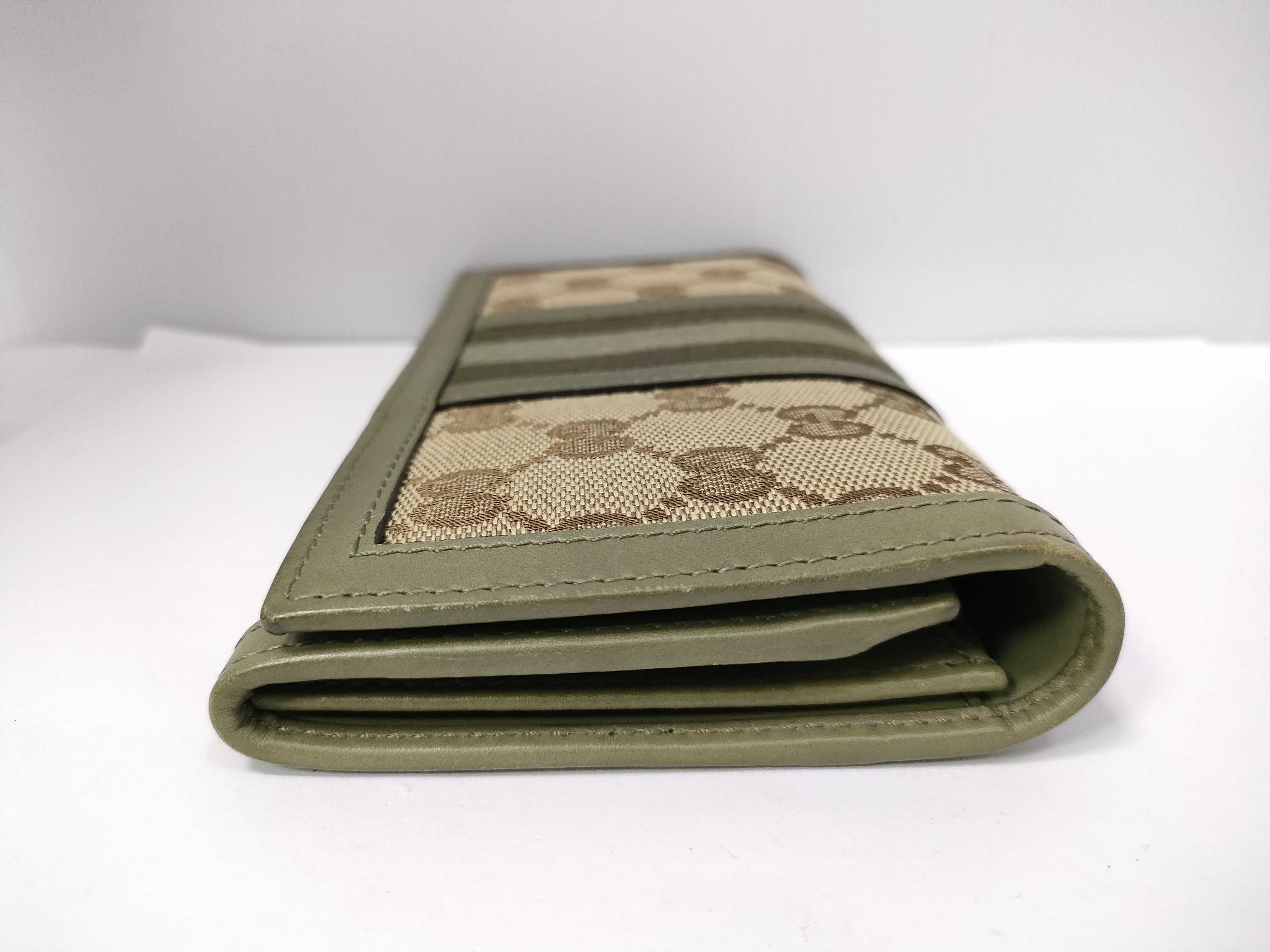 GG Canvas 258040 Long Wallet — view 3