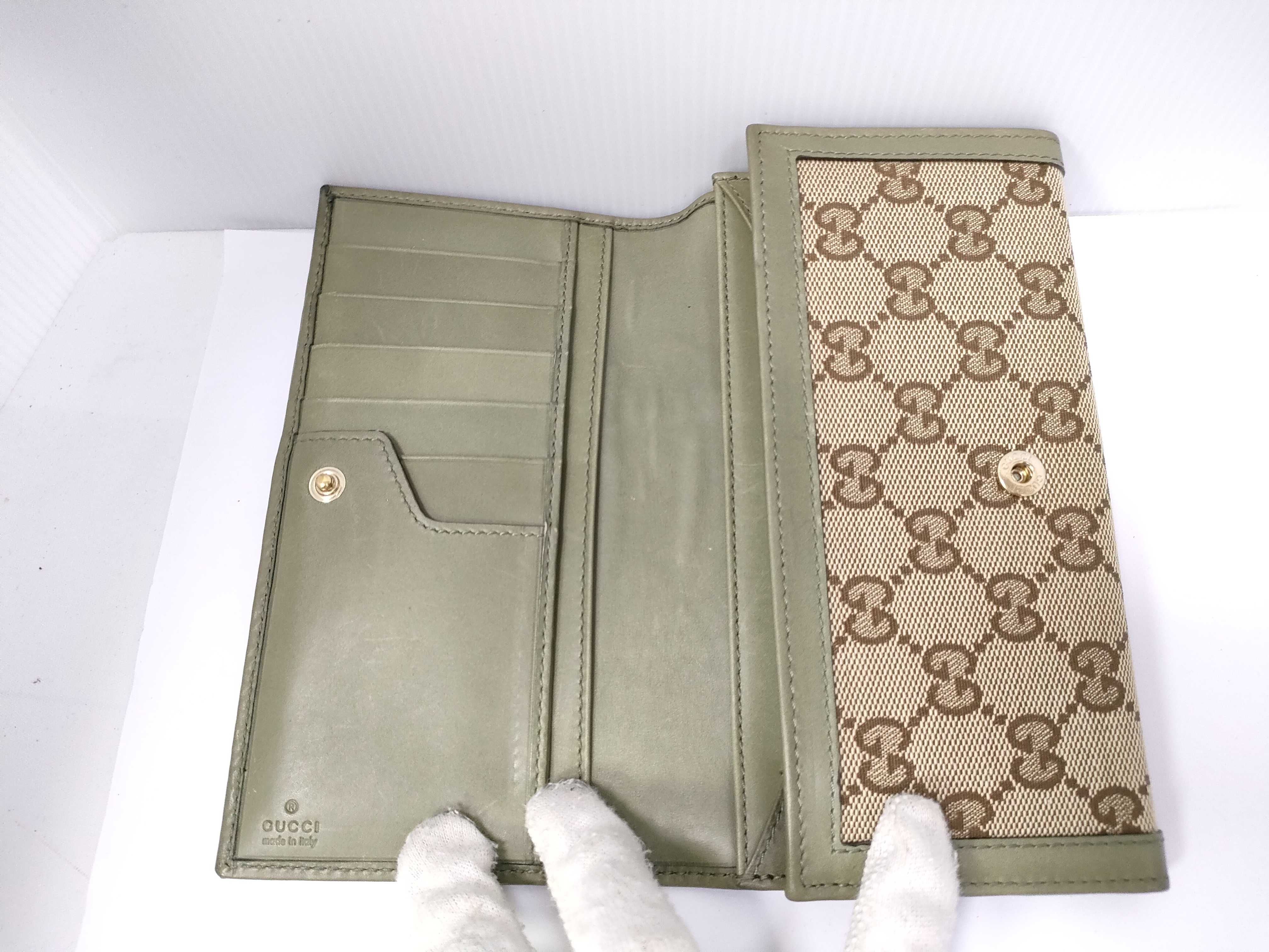 GG Canvas 258040 Long Wallet — view 8