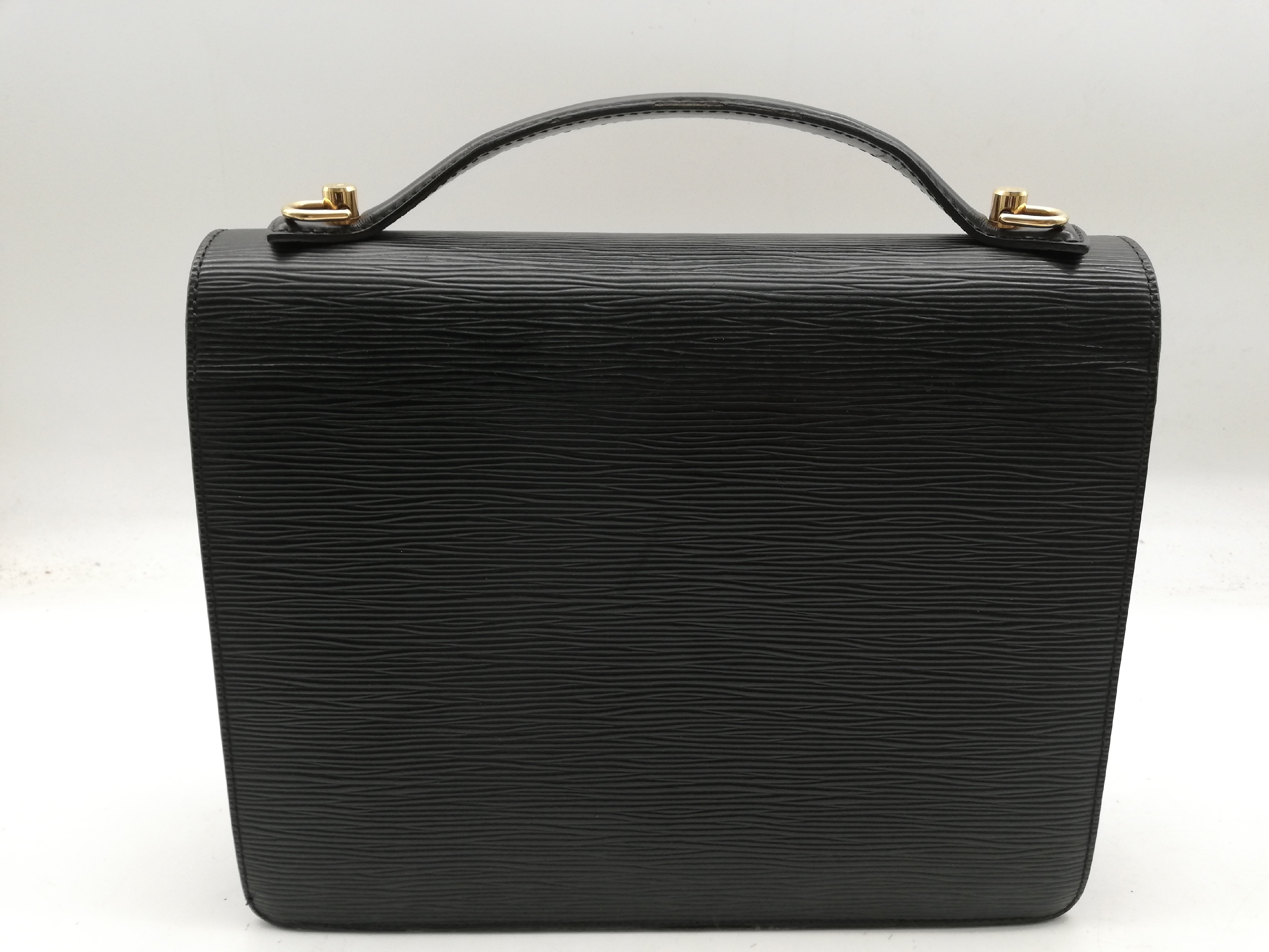 Epi Monceau M52122 Noir Handbag — view 2