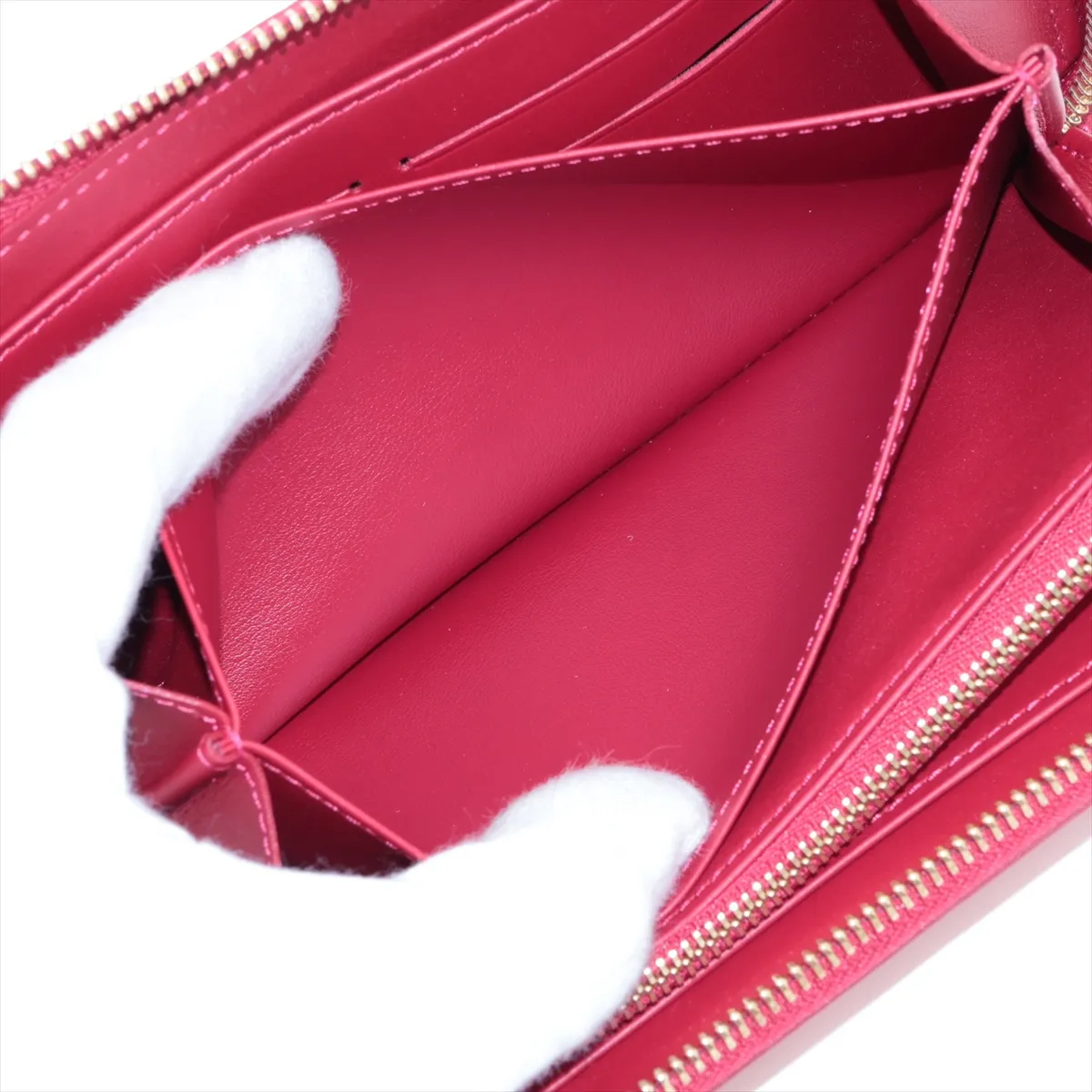 Vernileyeur Zippy Wallet M58036 SP4111 Poppy Petal Round Zip Wallet — view 6