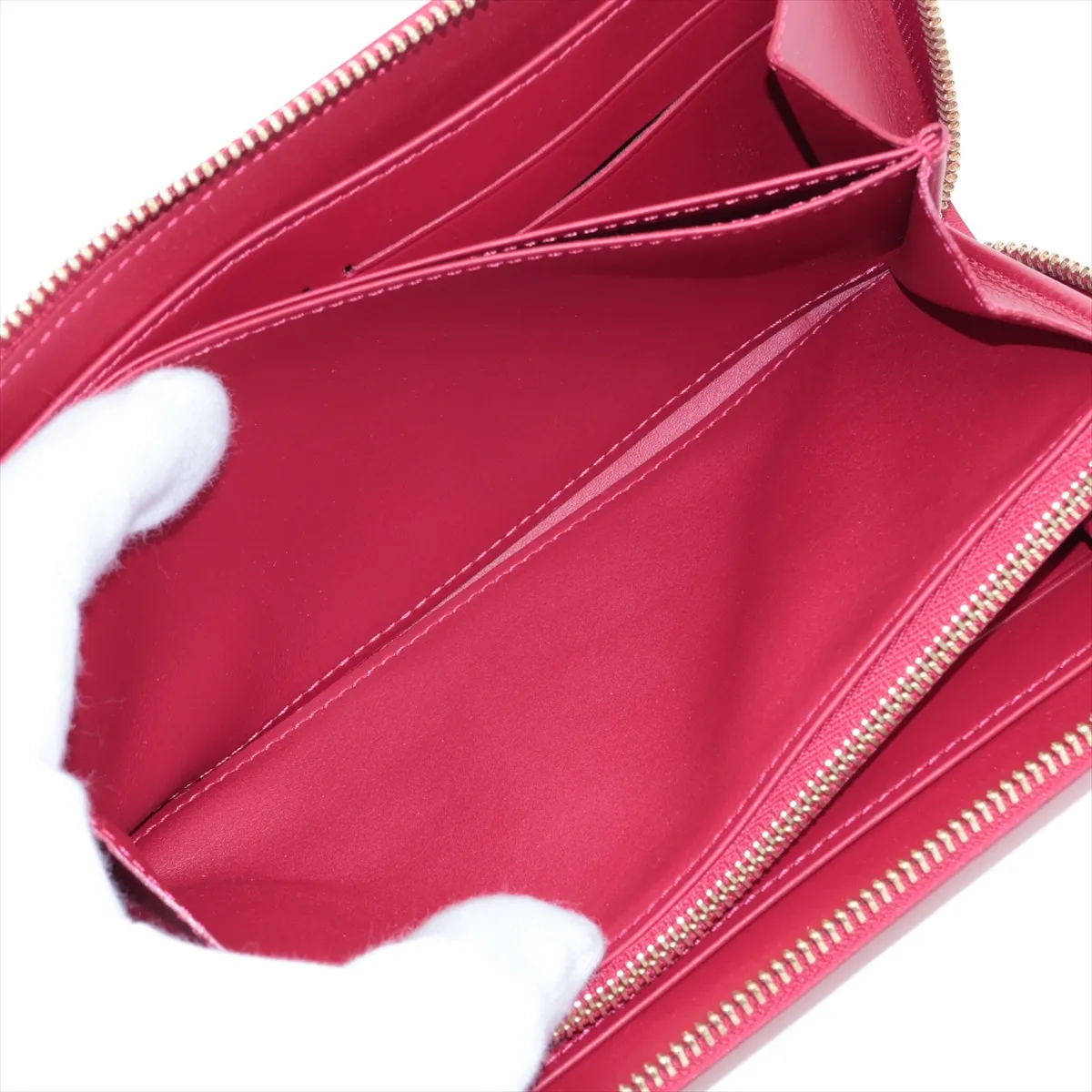 Vernileyeur Zippy Wallet M58036 SP4111 Poppy Petal Round Zip Wallet — view 7