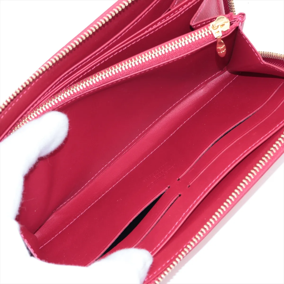 Vernileyeur Zippy Wallet M58036 SP4111 Poppy Petal Round Zip Wallet — view 8