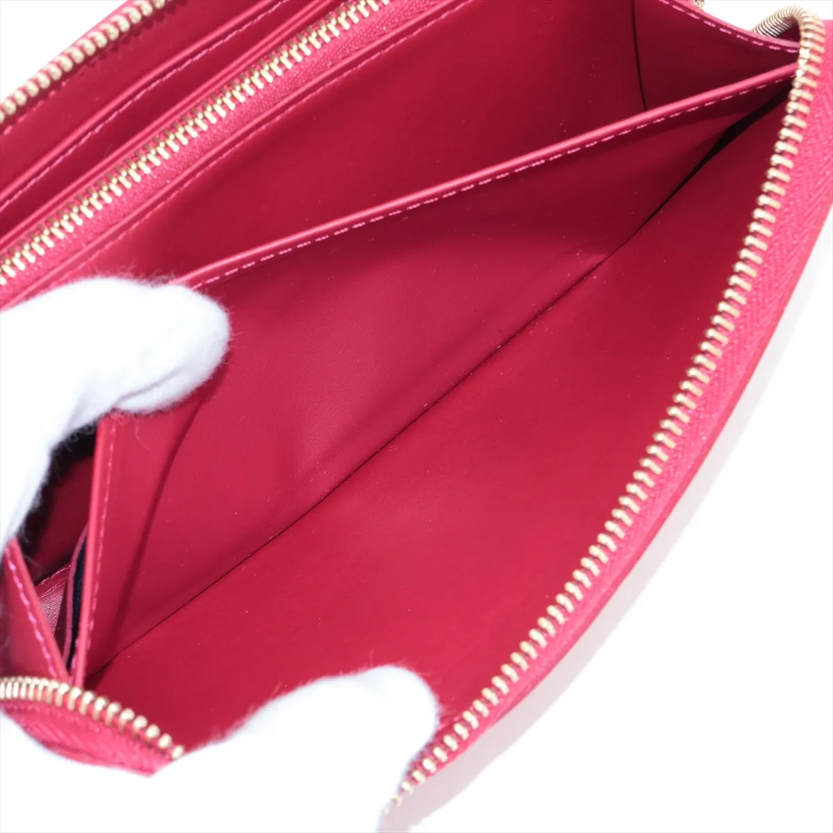 Vernileyeur Zippy Wallet M58036 SP4111 Poppy Petal Round Zip Wallet — view 9