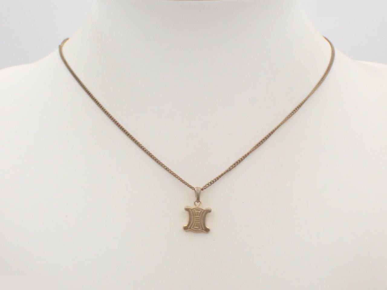Triomphe necklace, gold, chain approximately 42cm — view 3