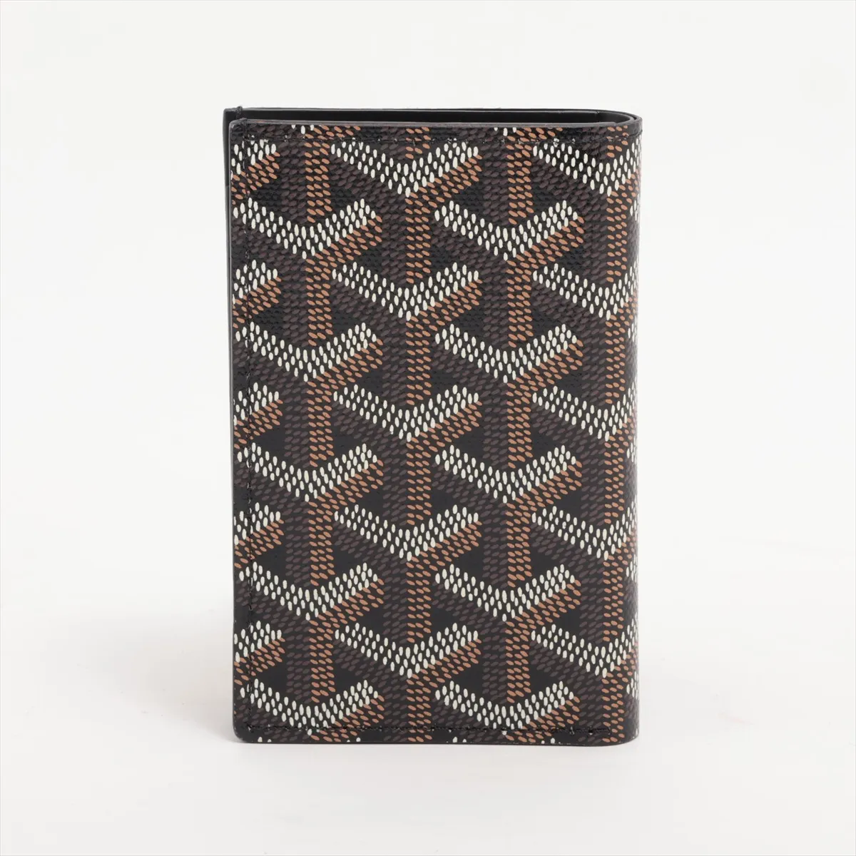 Saint Sulpice Leather Card Case Brown Heart — view 2